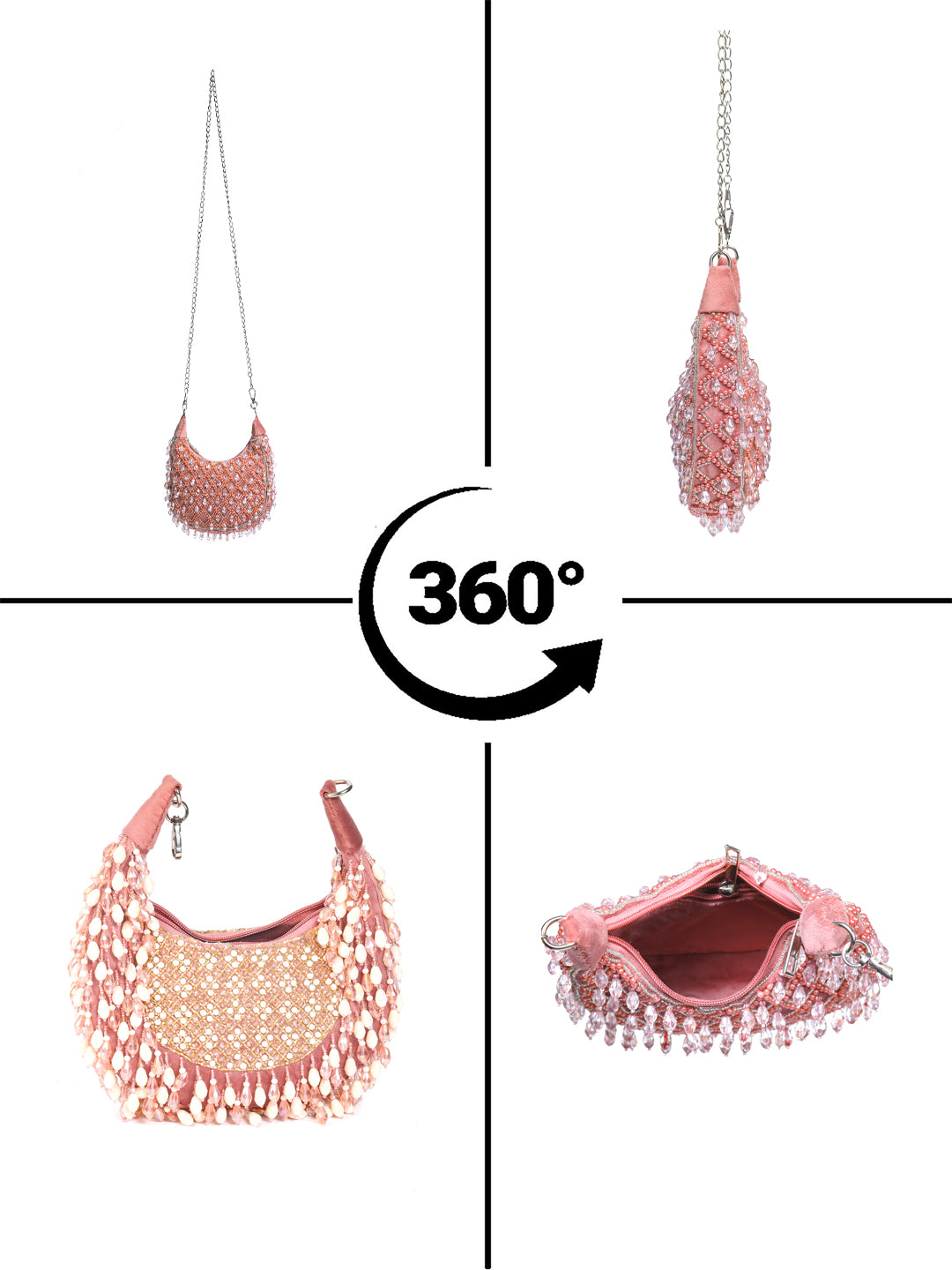 Swisni Moon Clutch - SWIS-1443 - Detail View 8