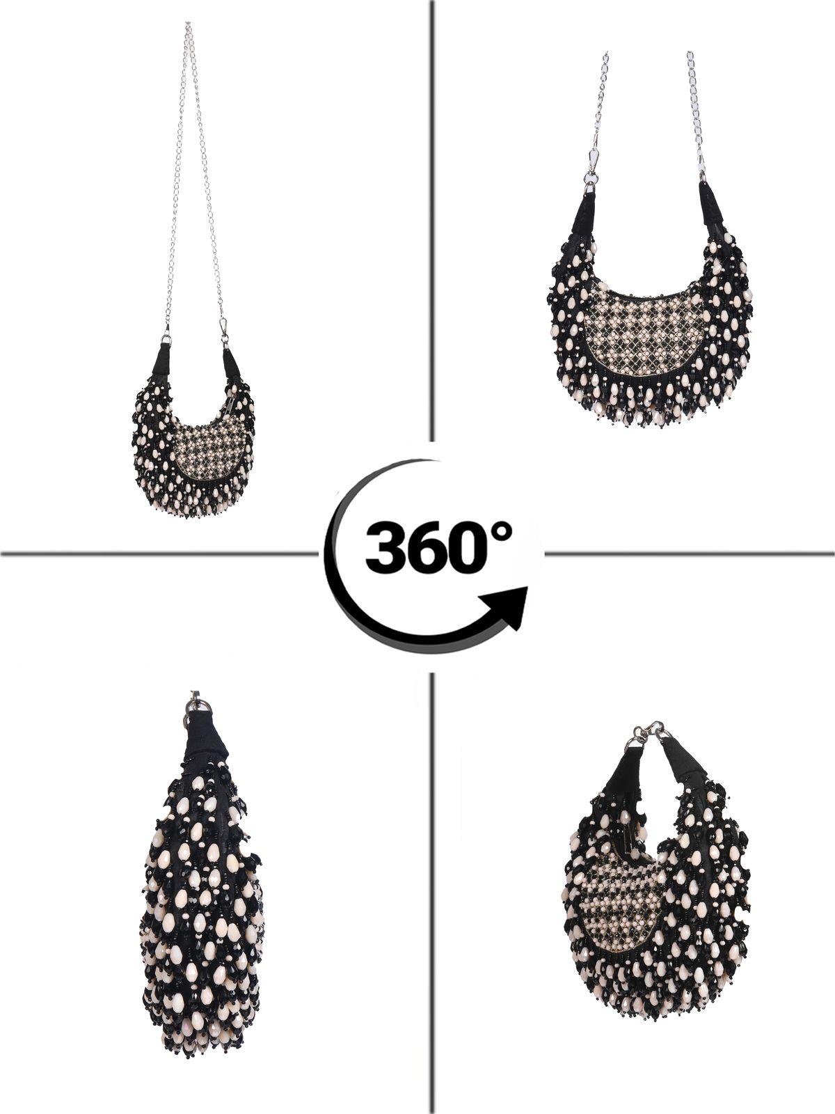 Swisni Moon Clutch - SWIS-1446 - Detail View 8