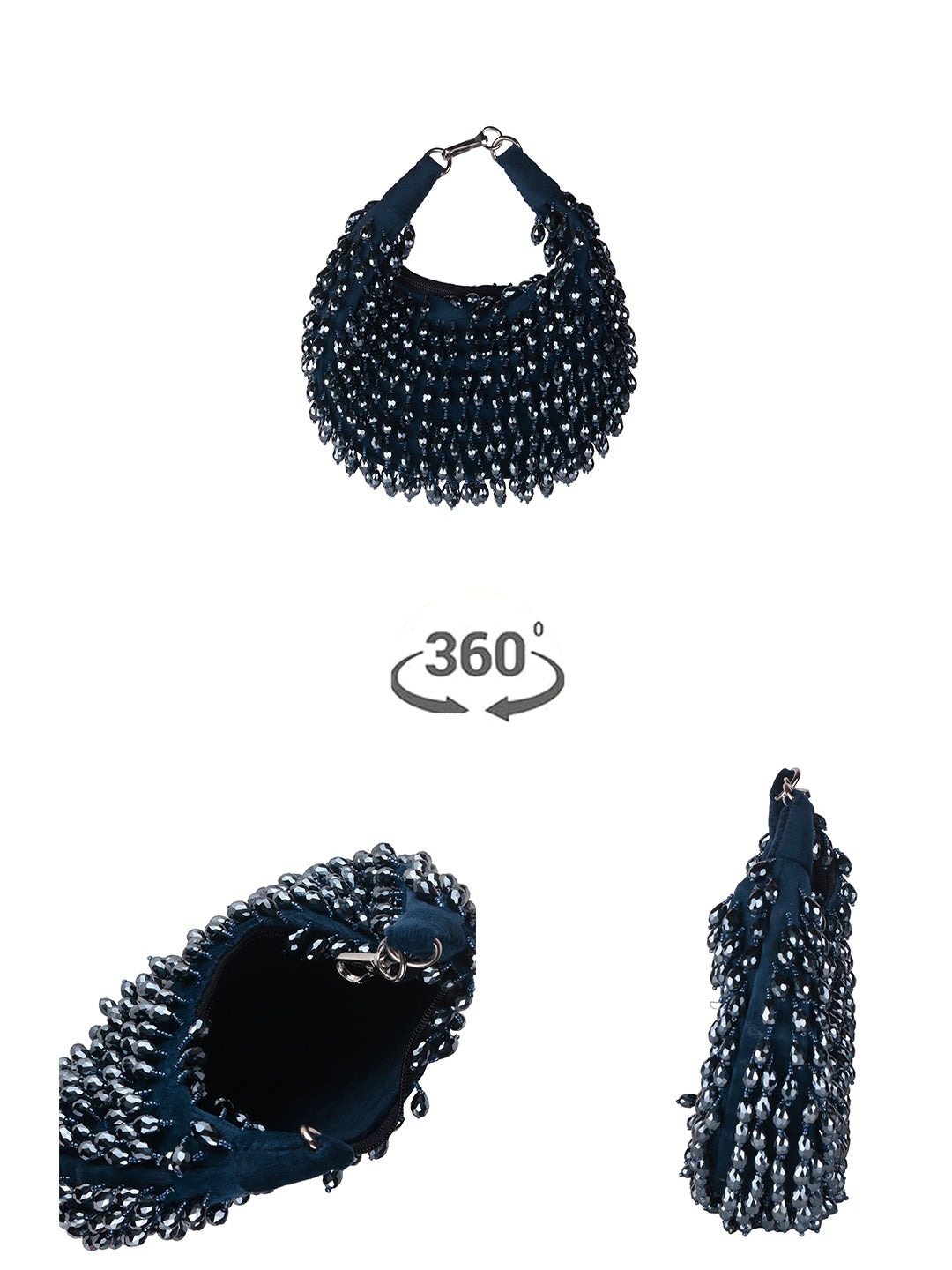 Swisni Moon Clutch - SWIS-1451 - Detail View 5
