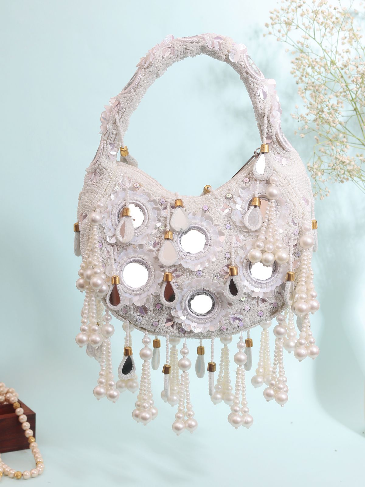Swisni Moon Clutch - SWIS-1454 - Detail View 5