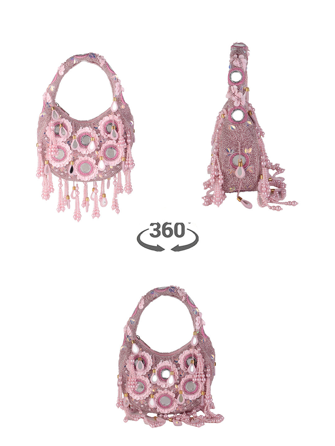 Swisni Moon Clutch - SWIS-1456 - Detail View 6