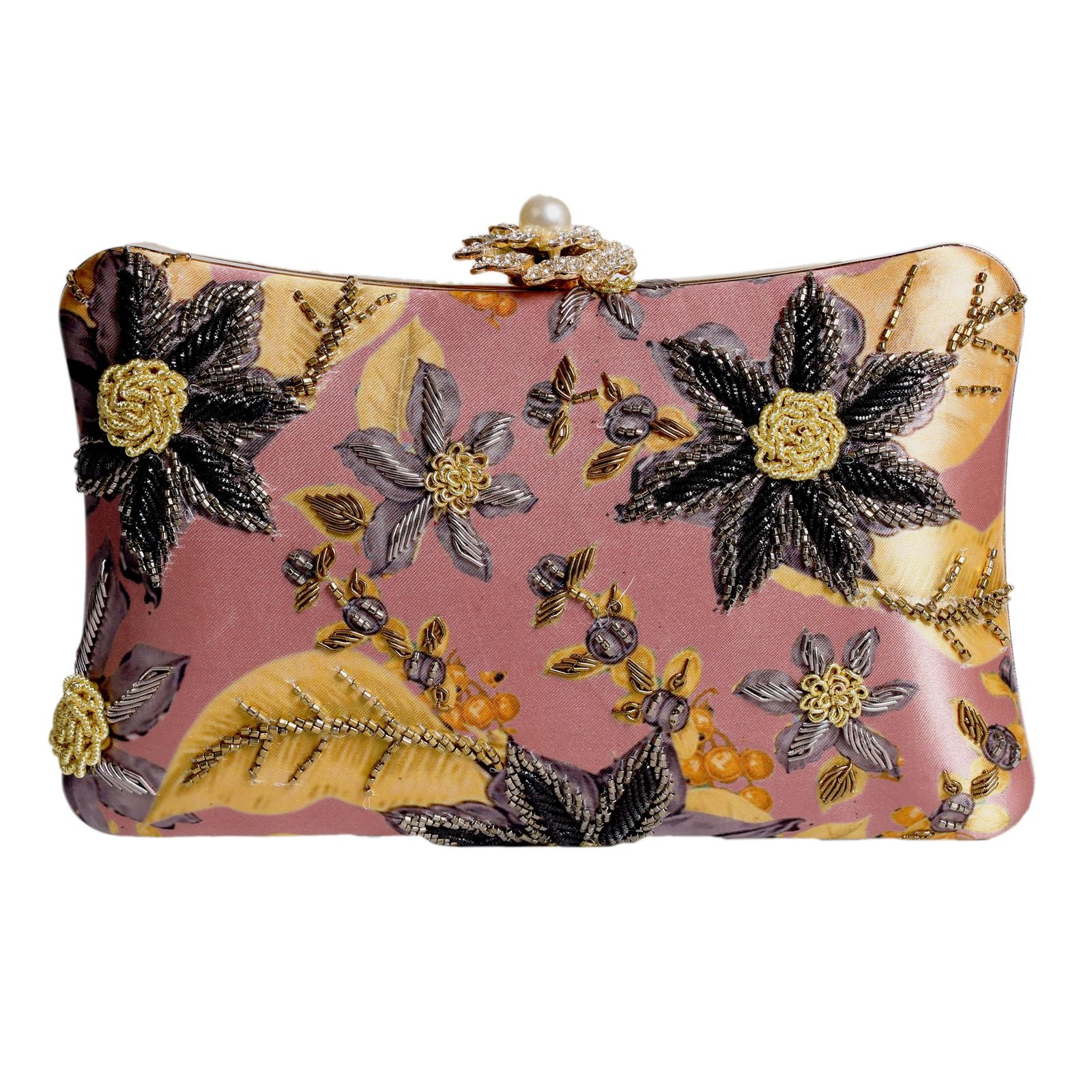 Swisni Embroidered Clutches - SWIS-1624 - Detail View 2