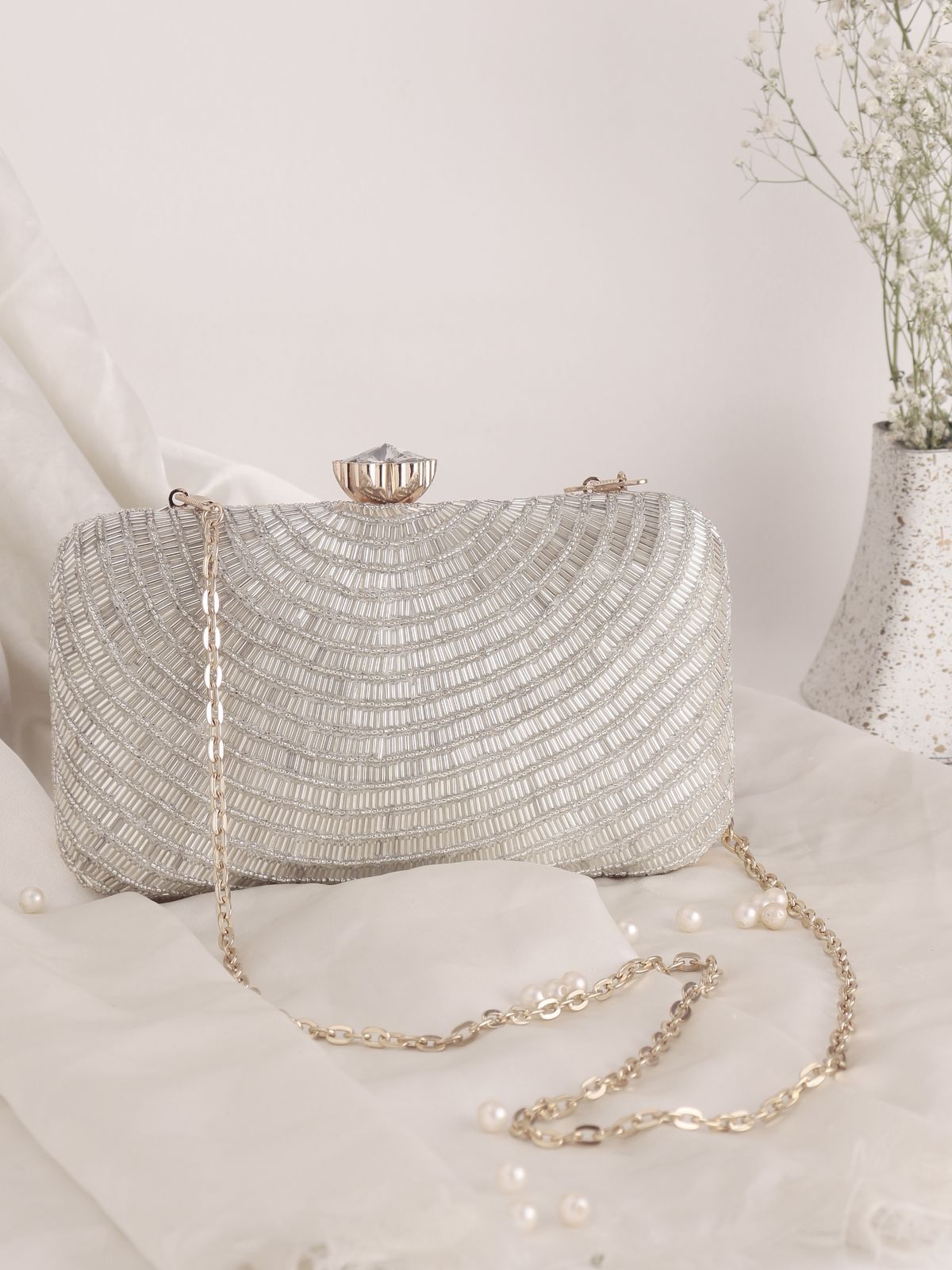 Swisni Embroidered Clutches - SWIS-1674 - Creative View