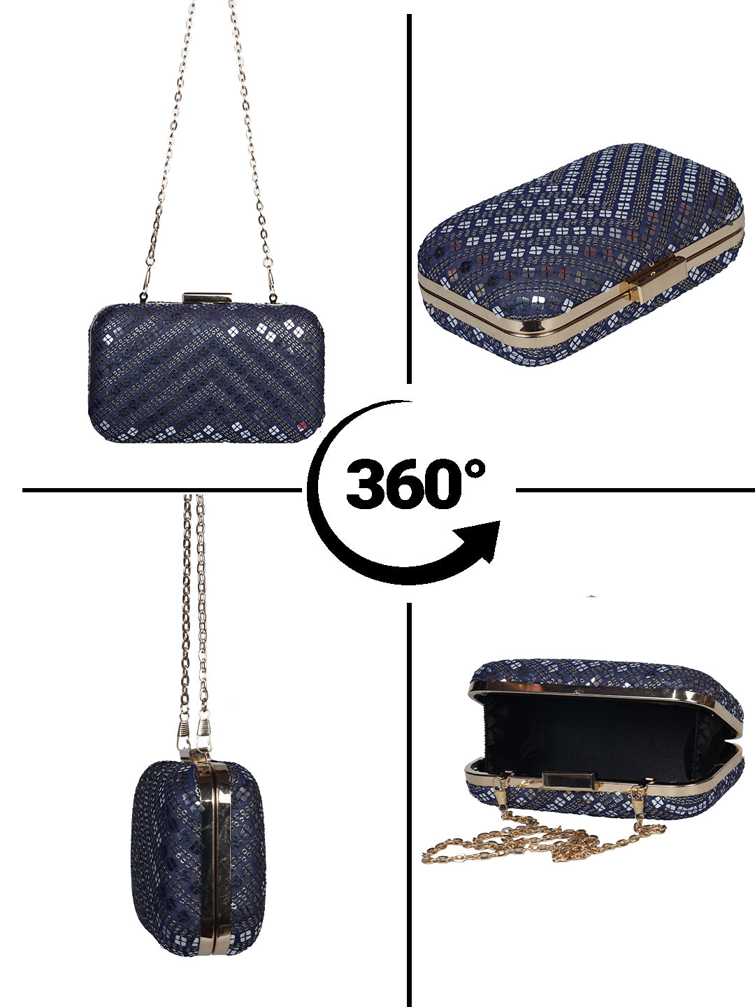 Swisni Classic Clutches - SWIS-1708 - Detail View 2