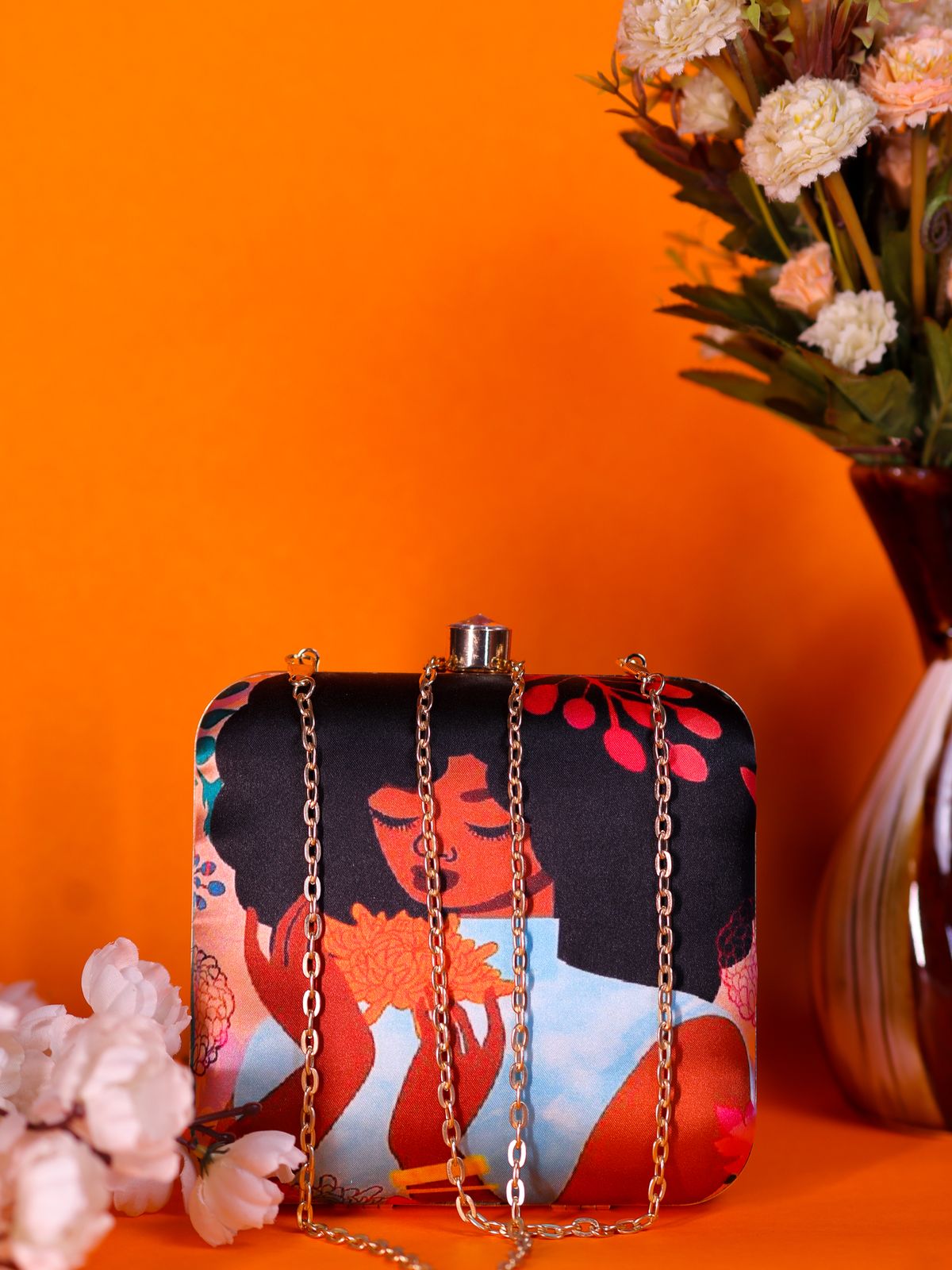 Swisni Printed Clutches - SWIS-1723 - Creative View