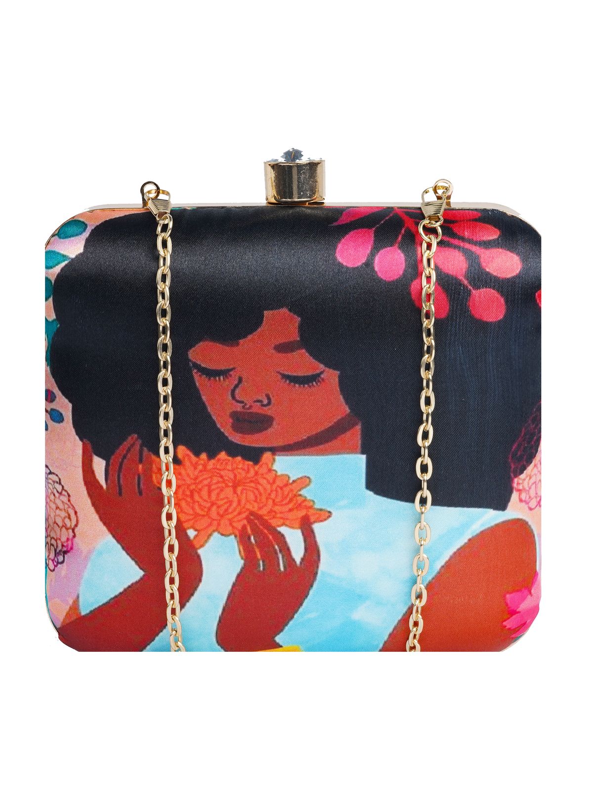 Swisni Printed Clutches - SWIS-1723 - Detail View 7