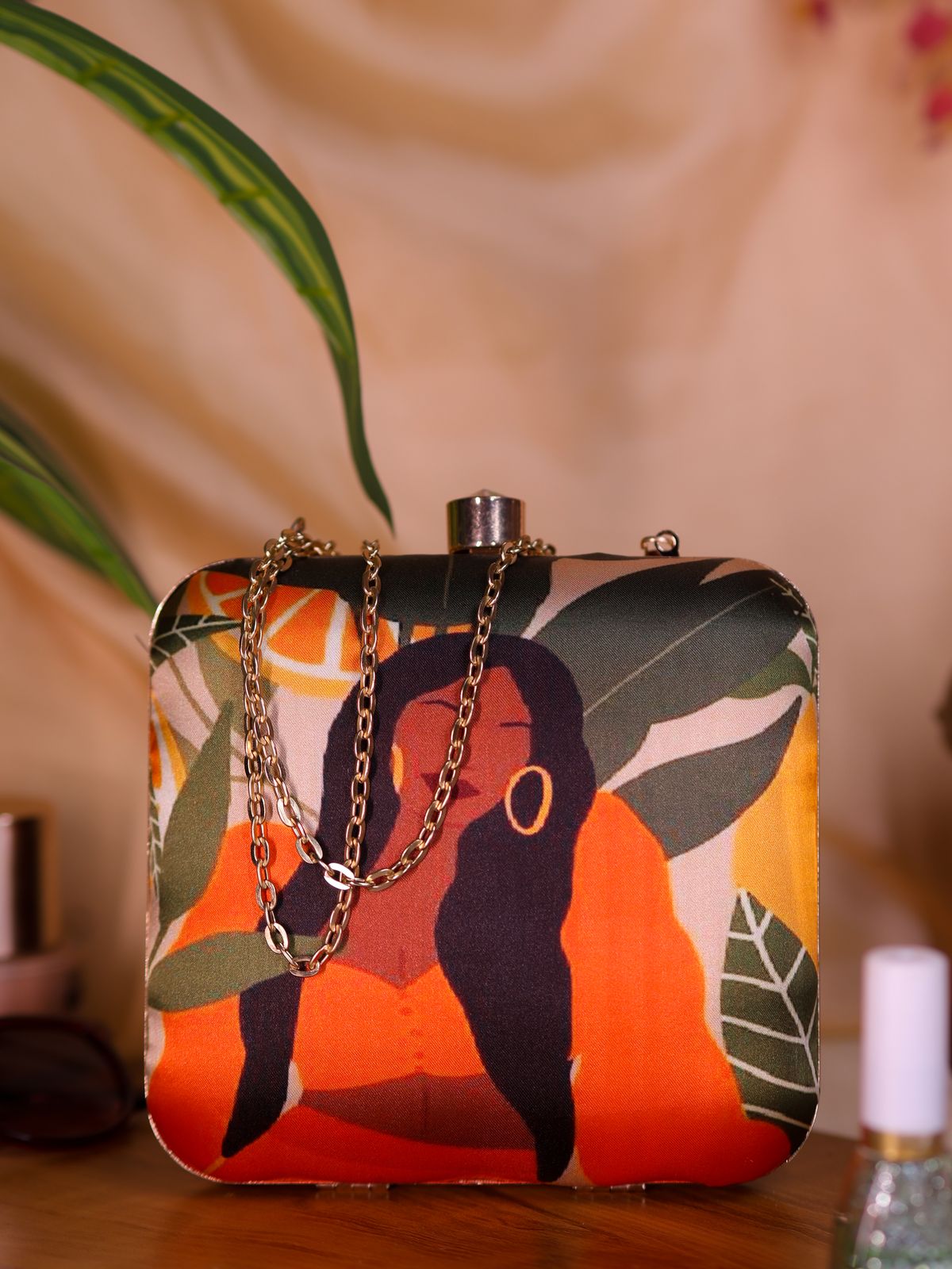 Swisni Printed Clutches - SWIS-1725 - Creative View