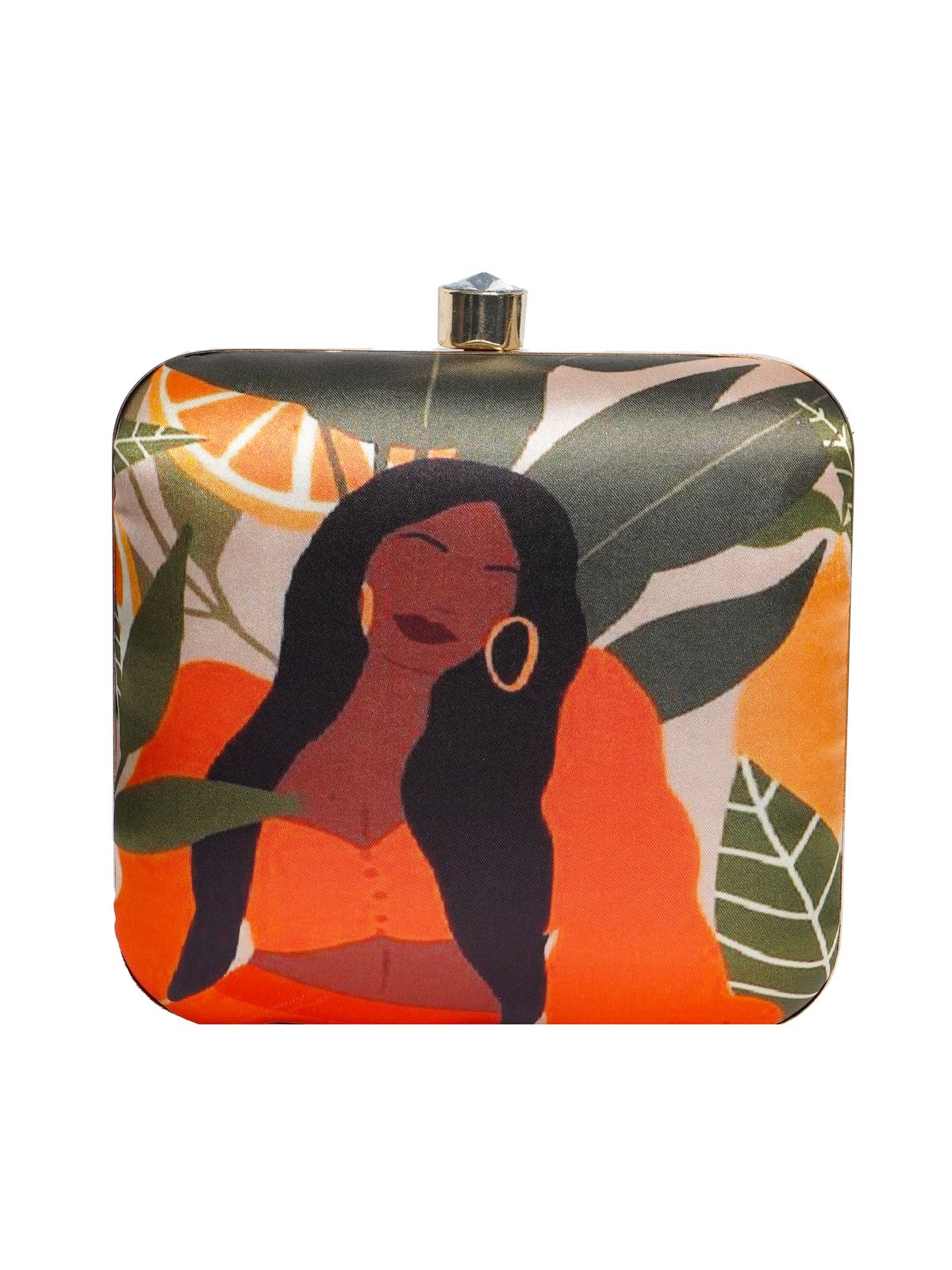 Swisni Printed Clutches - SWIS-1725 - Detail View 2