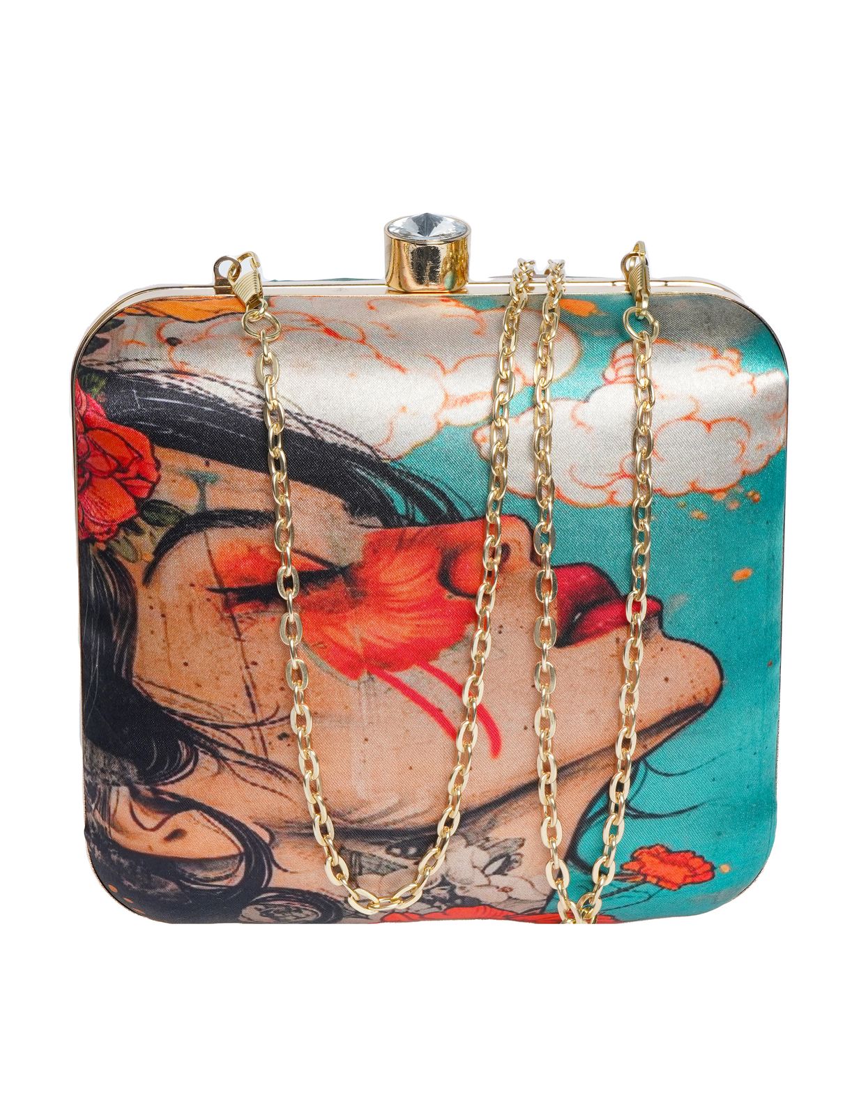 Swisni Printed Clutches - SWIS-1730 - Detail View 10