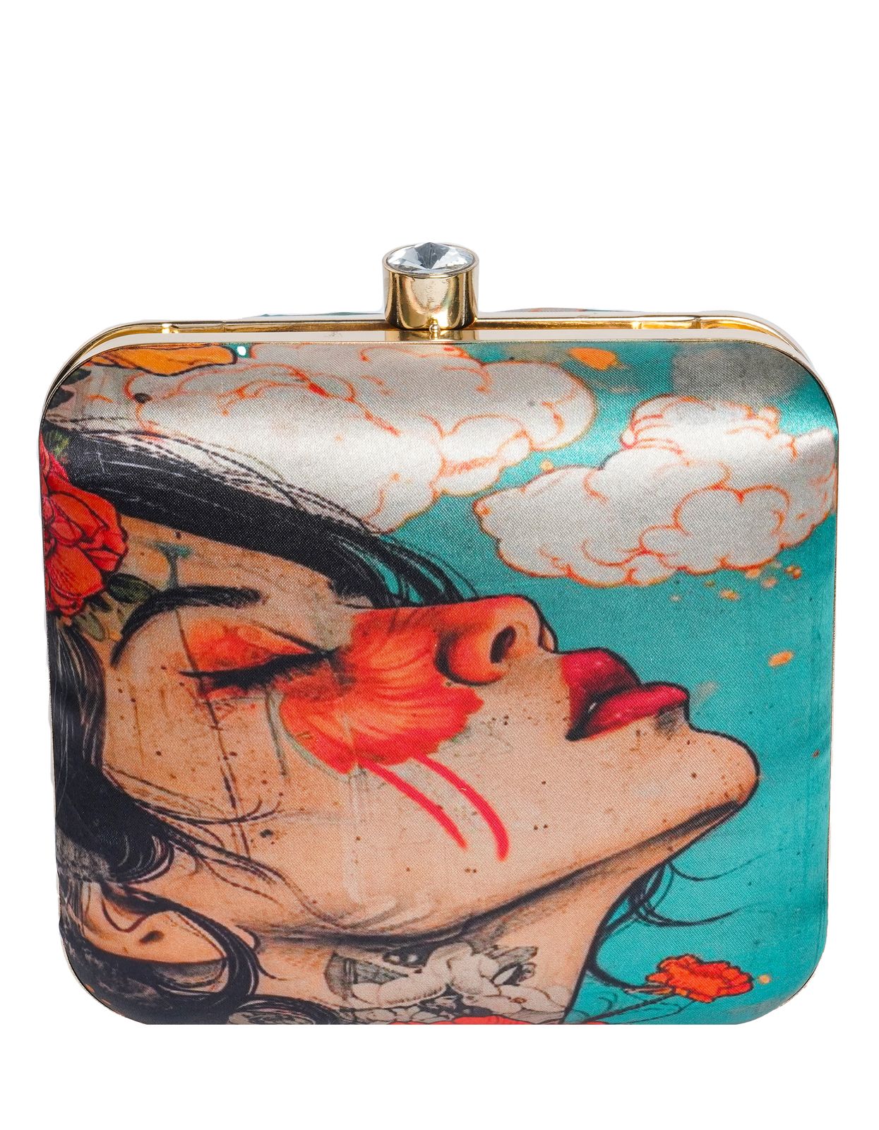 Swisni Printed Clutches - SWIS-1730 - Detail View 3