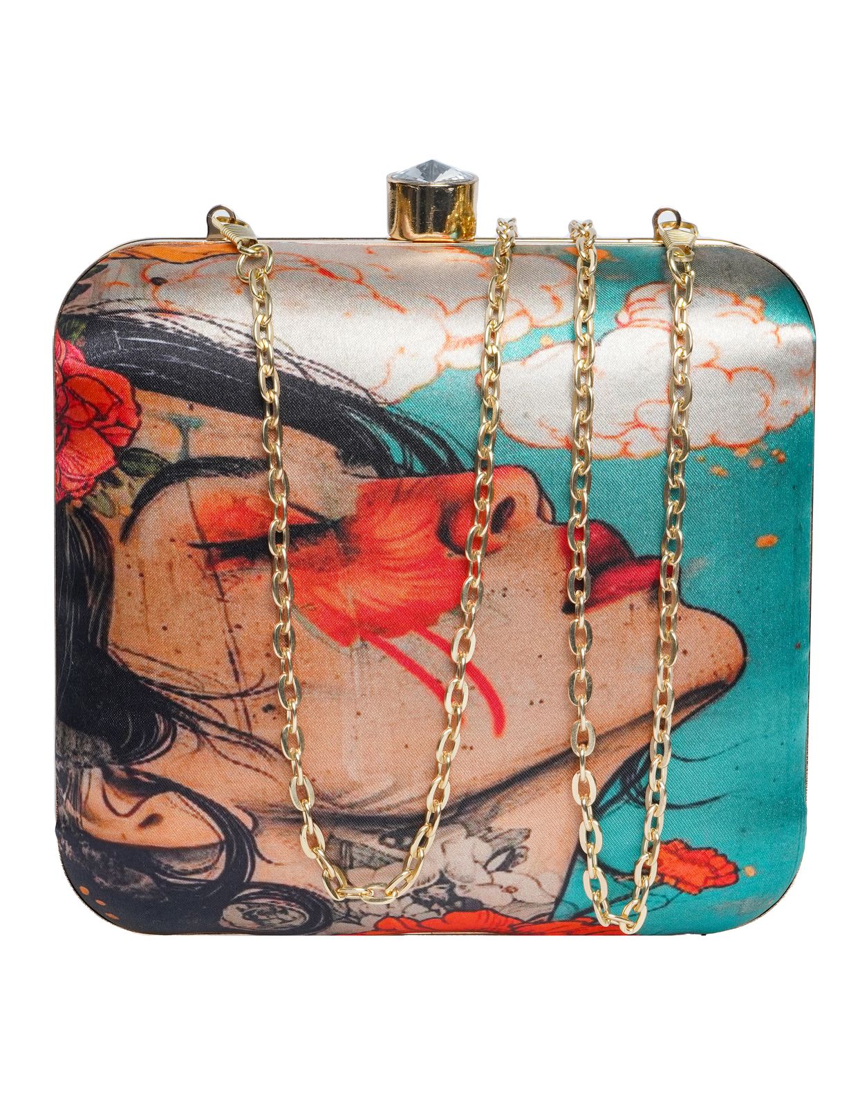 Swisni Printed Clutches - SWIS-1730 - Detail View 8