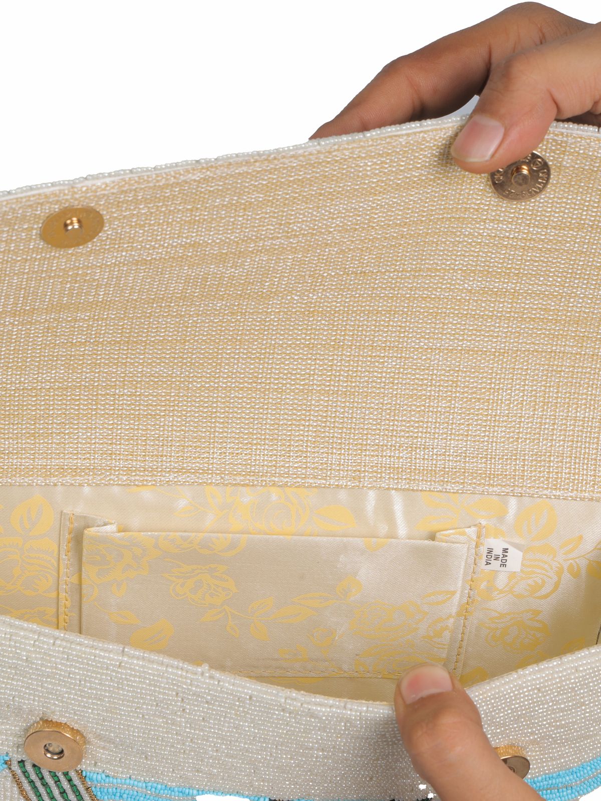 Swisni Beaded Clutches - SWIS-1847 - Detail View 7