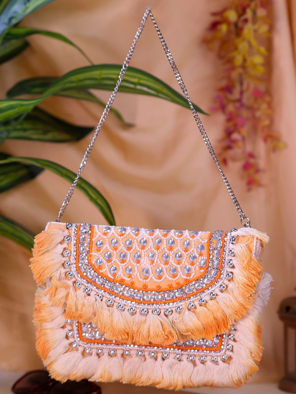 Swisni Banjara Boho Bag - SWIS-1874 - Detail View 2