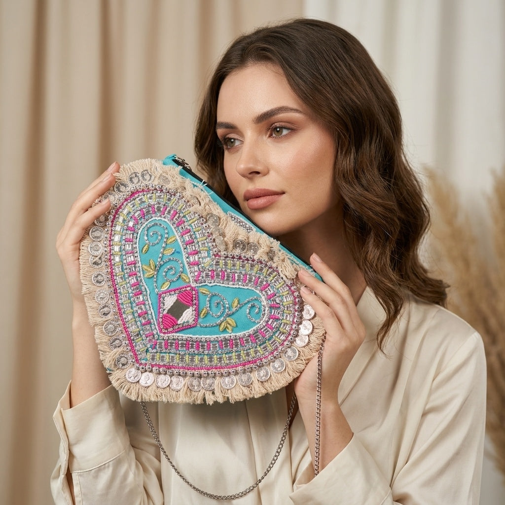 Swisni Vintage Banjara Boho Handcrafted Bag | SWIS-2064