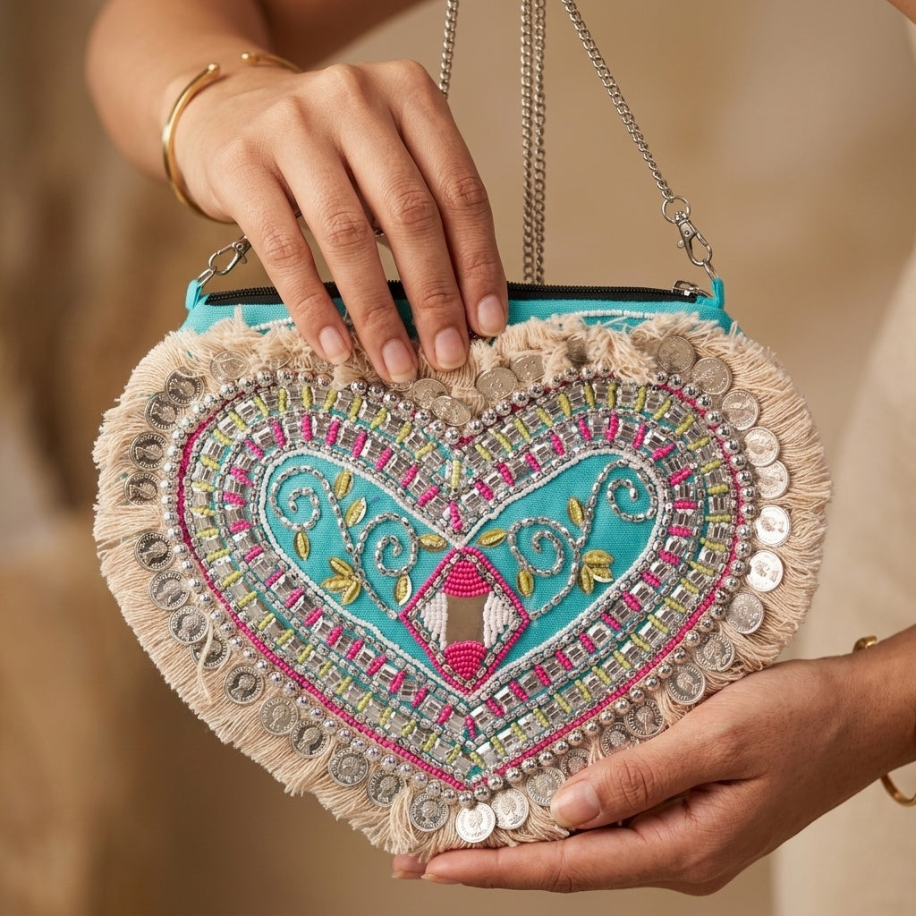 Swisni Vintage Banjara Boho Handcrafted Bag | SWIS-2064
