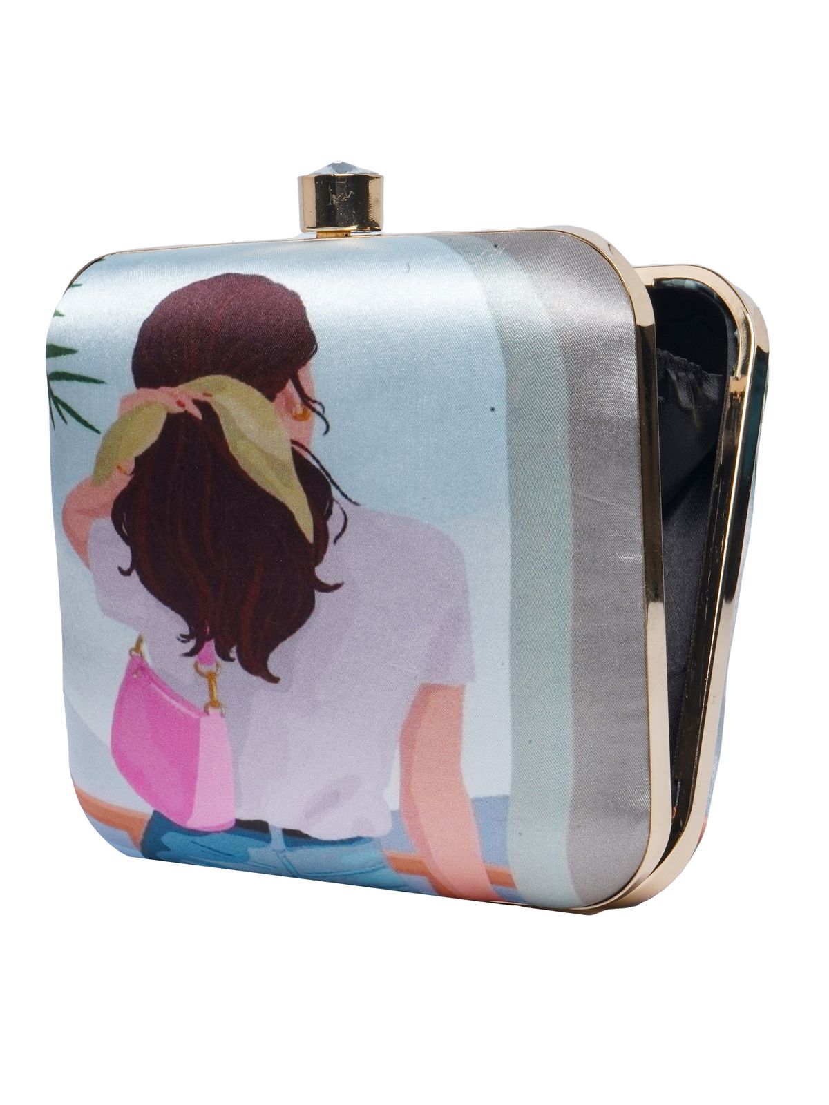 Swisni Printed Clutches - SWIS-2073 - Detail View 3