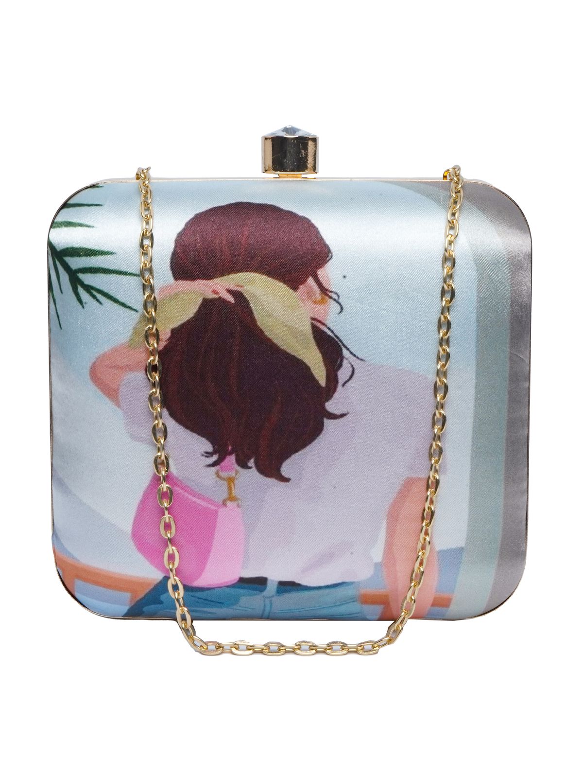 Swisni Printed Clutches - SWIS-2073 - Detail View 4