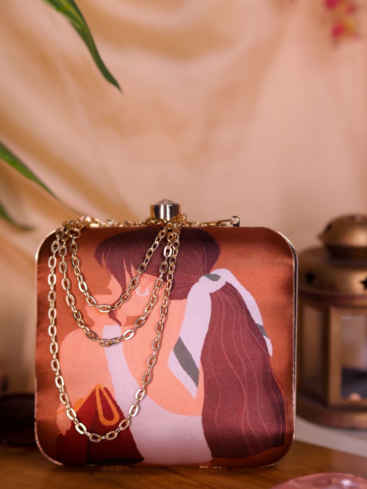Swisni Printed Clutches - SWIS-2074 - Creative View