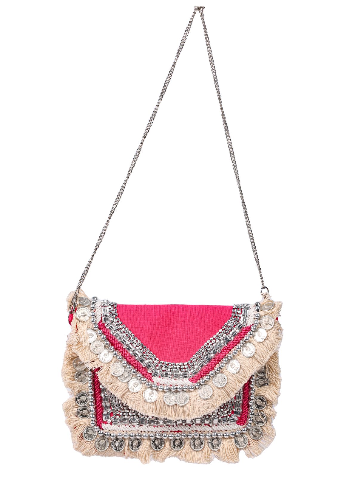 Swisni Banjara Boho Bag - SWIS-2076 - Detail View 5
