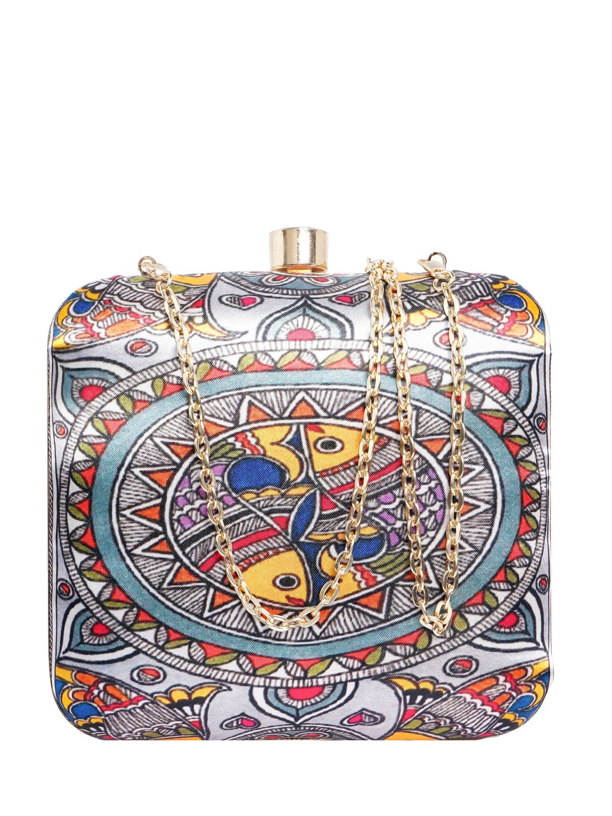 Swisni Printed Clutches - SWIS-2079 - Detail View 2