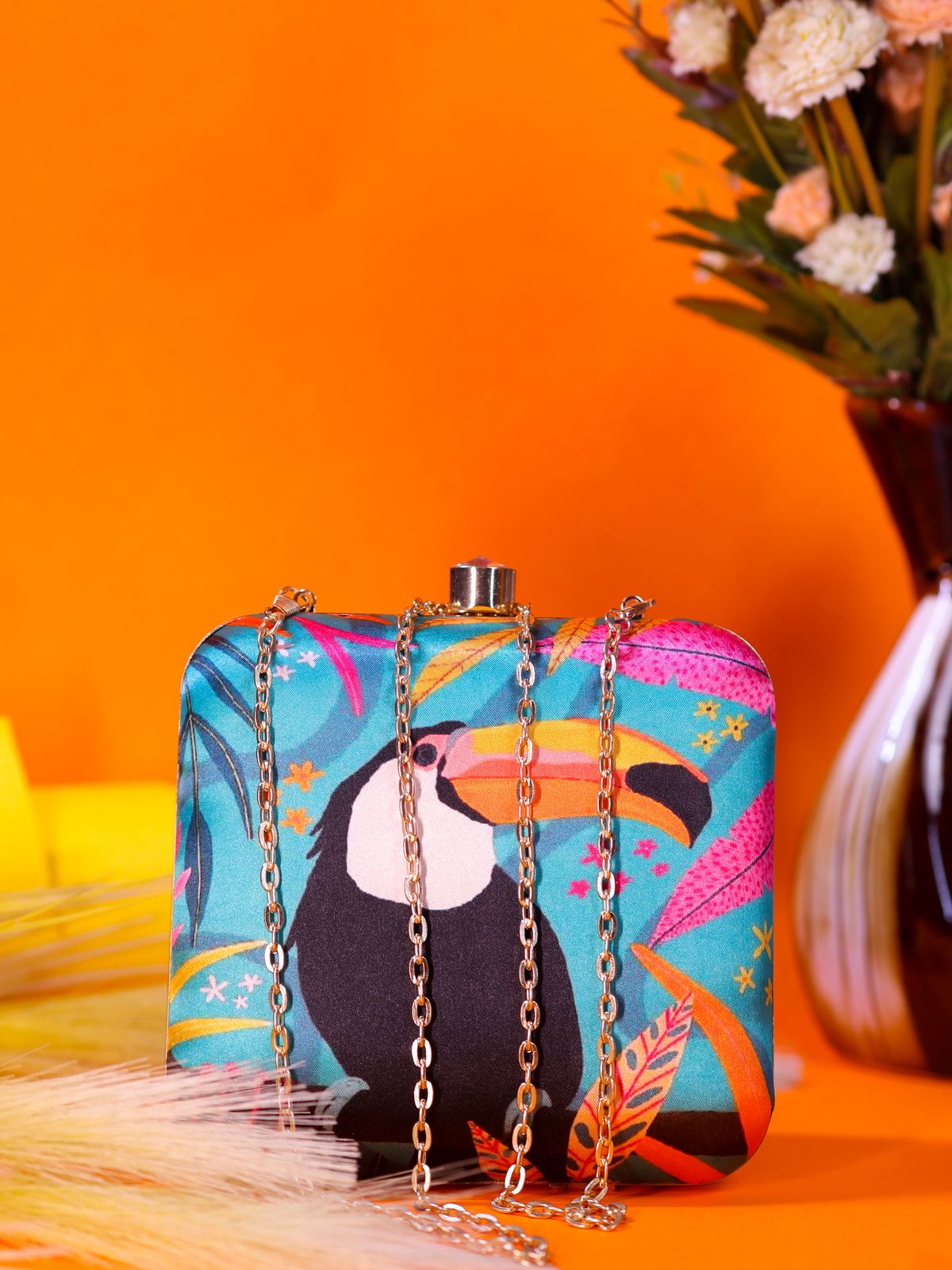 Swisni Printed Clutches - SWIS-2084 - Detail View 2
