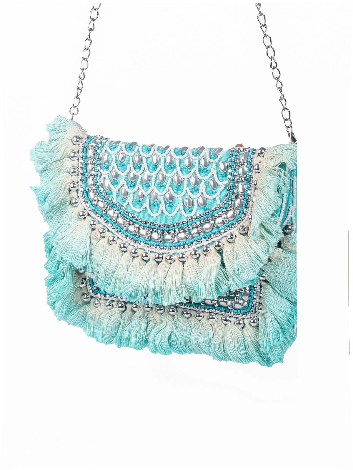 Swisni Banjara Boho Bag - SWIS-2091 - Detail View 6
