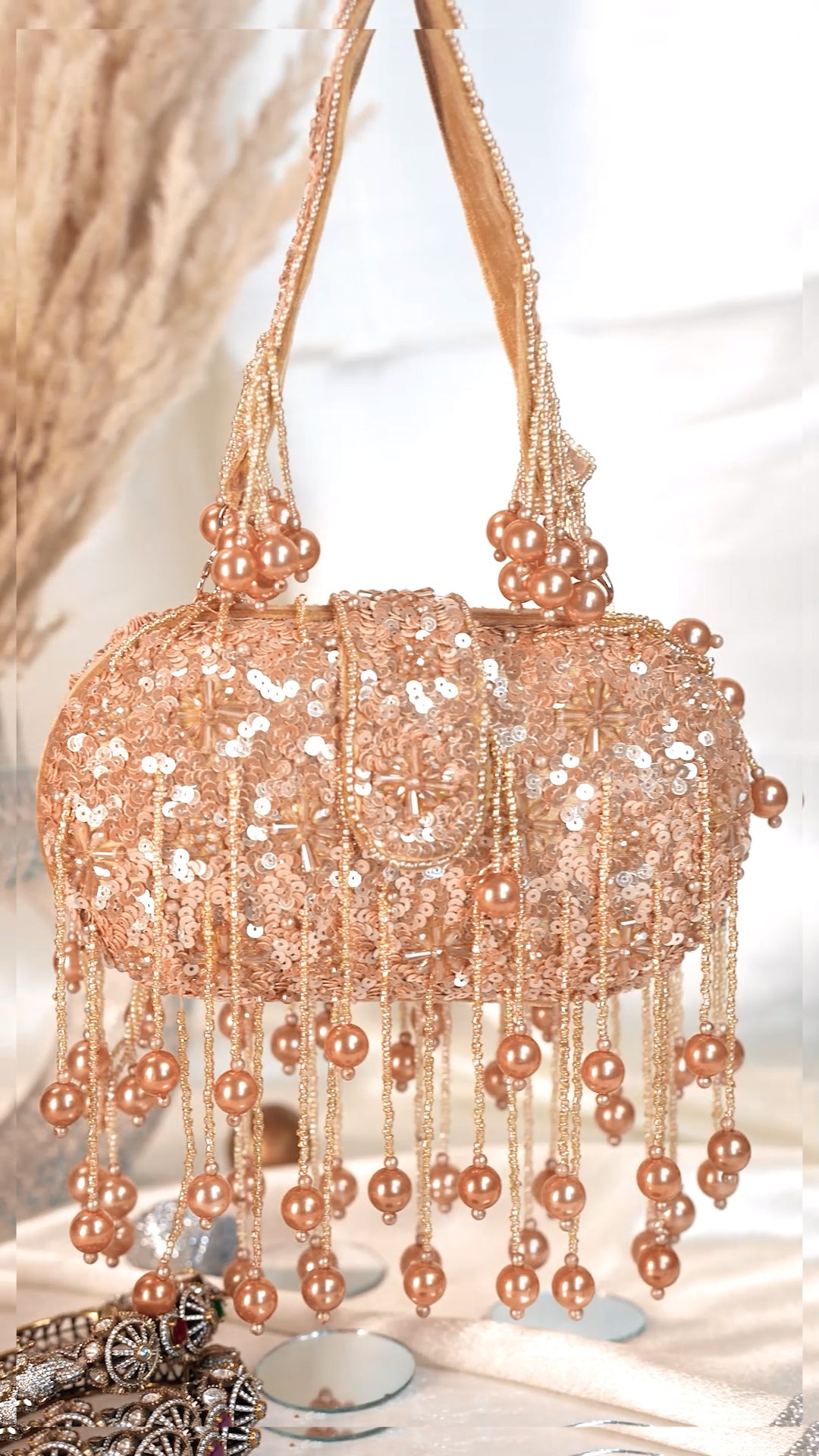 Swisni Embroidered Clutches - SWIS-2093 - Detail View 2