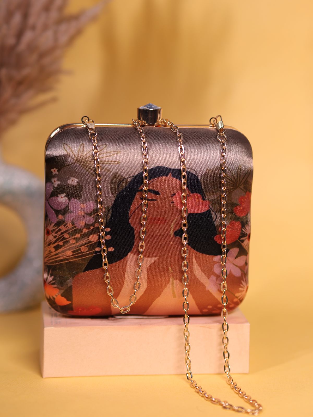 Swisni Printed Clutches - SWIS-2096 - Creative View