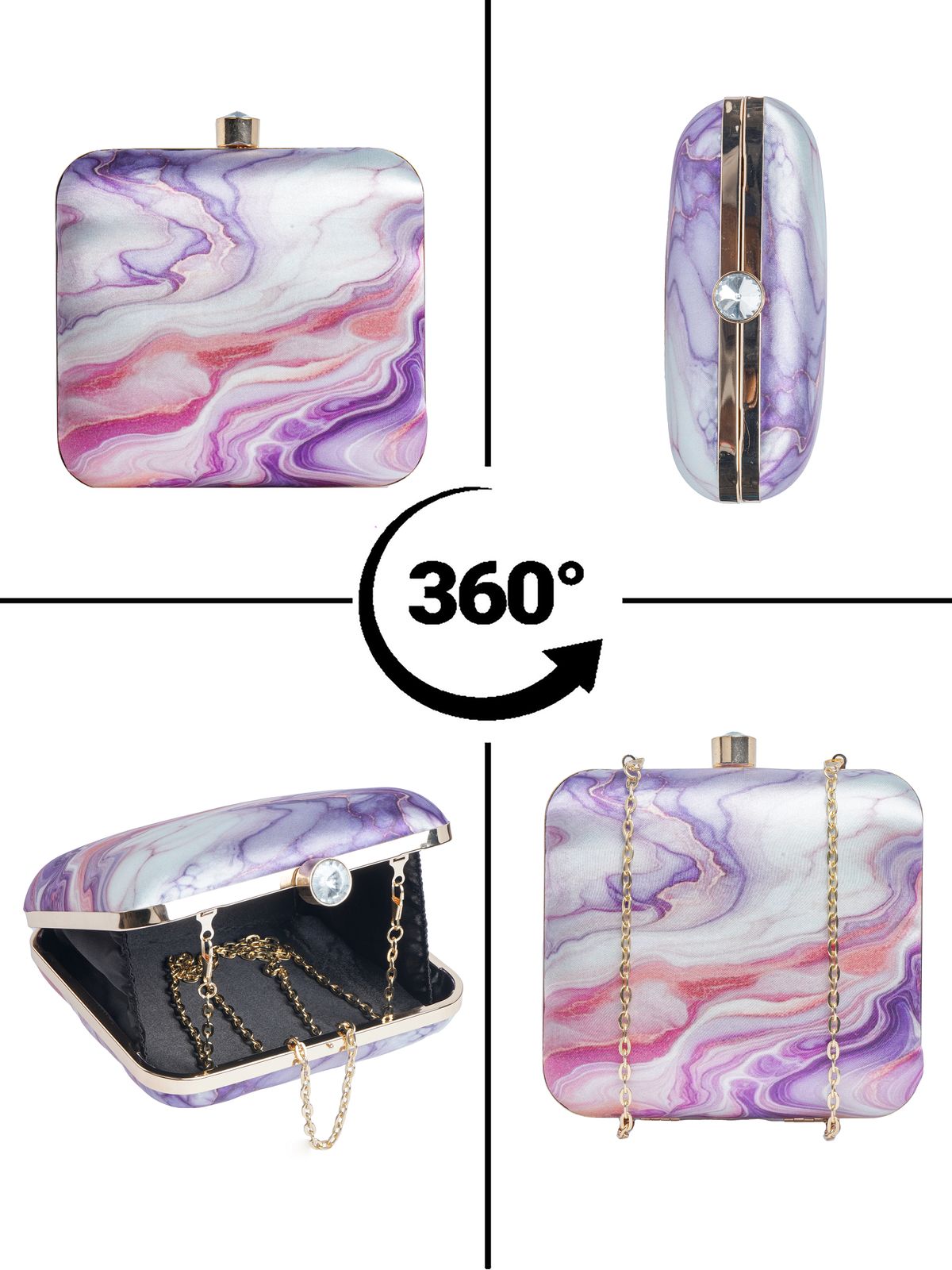 Swisni Printed Clutches - SWIS-2097 - Detail View 13