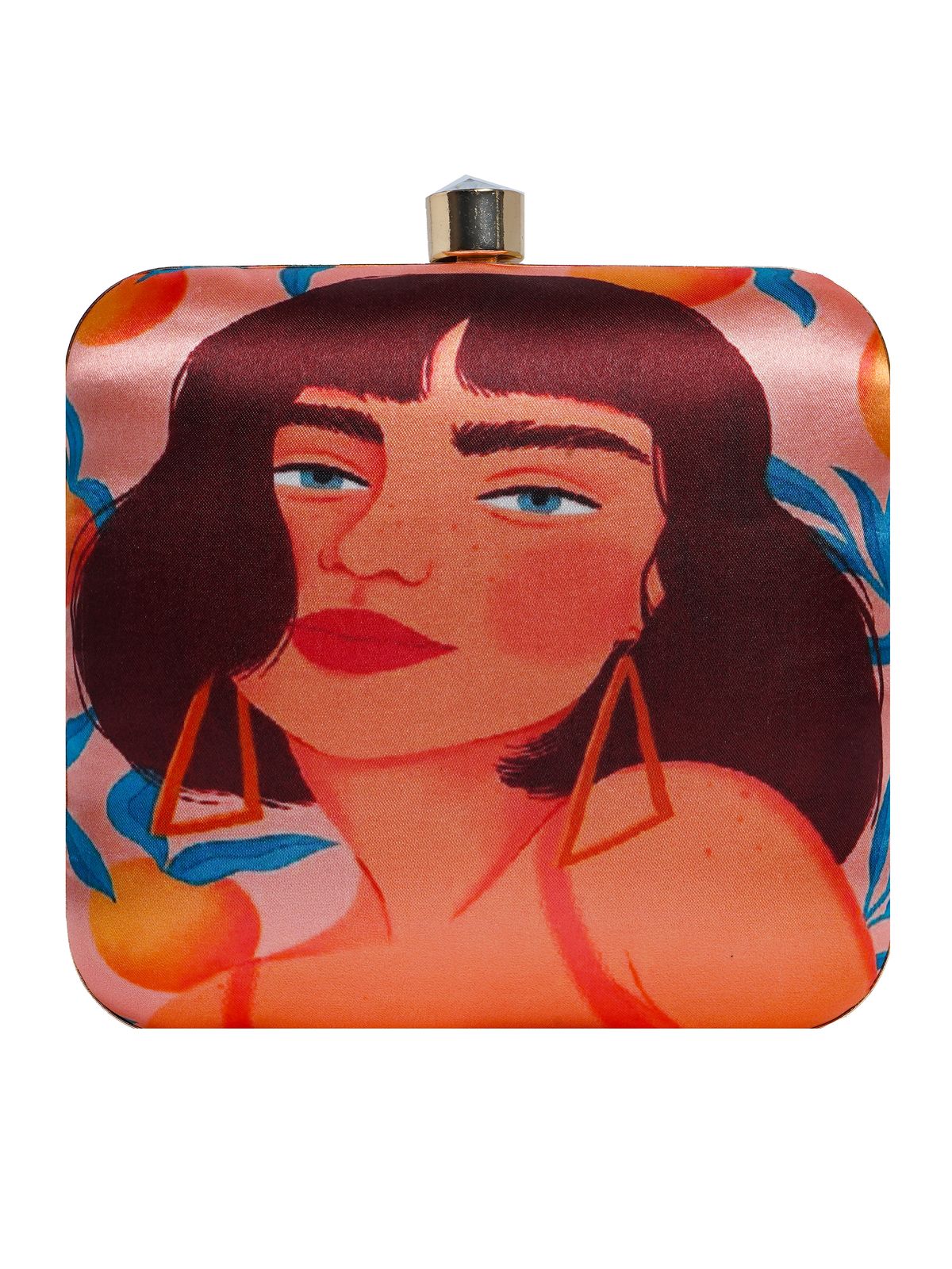 Swisni Printed Clutches - SWIS-2098 - Detail View 2