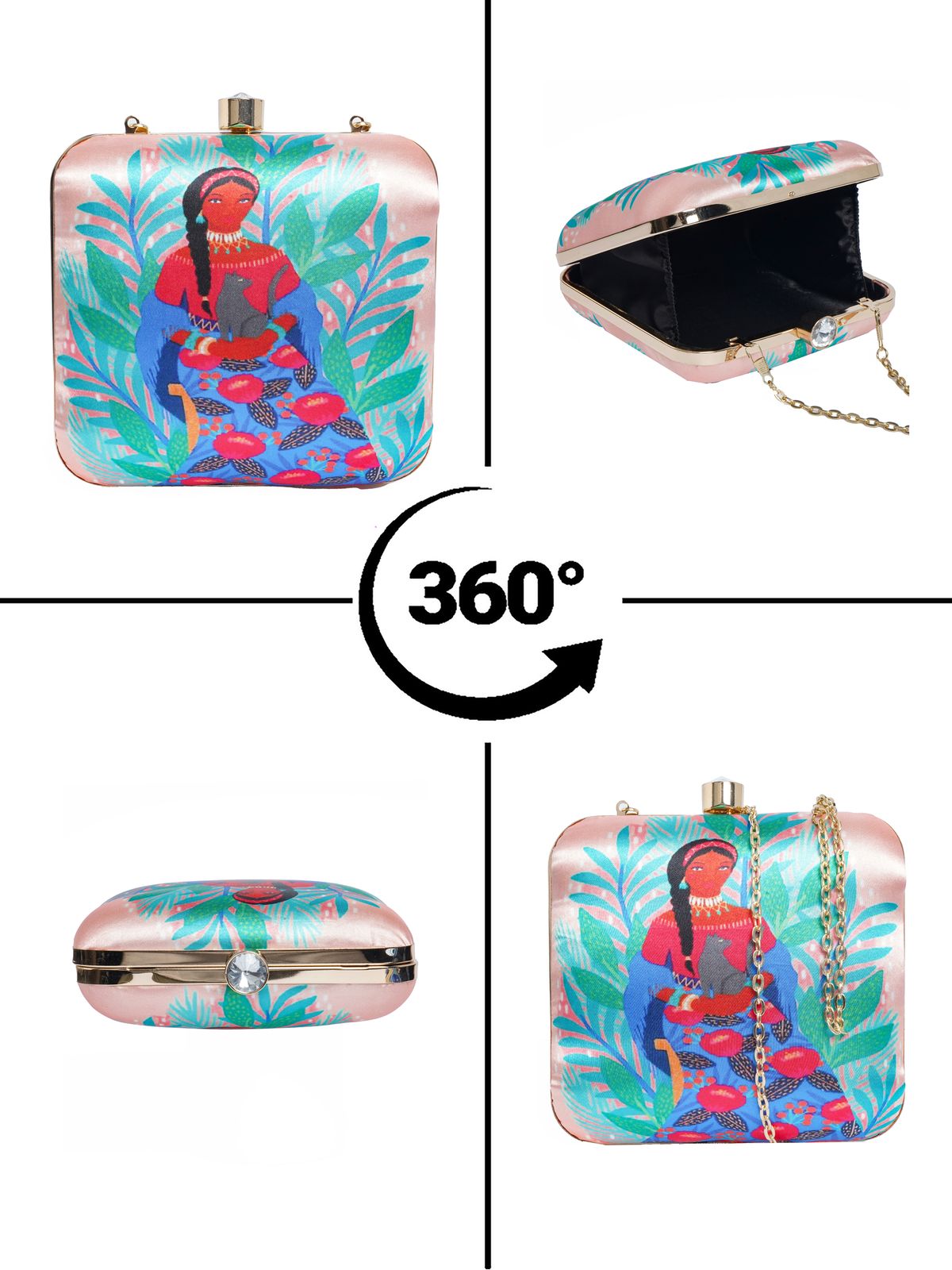 Swisni Printed Clutches - SWIS-2099 - Detail View 19