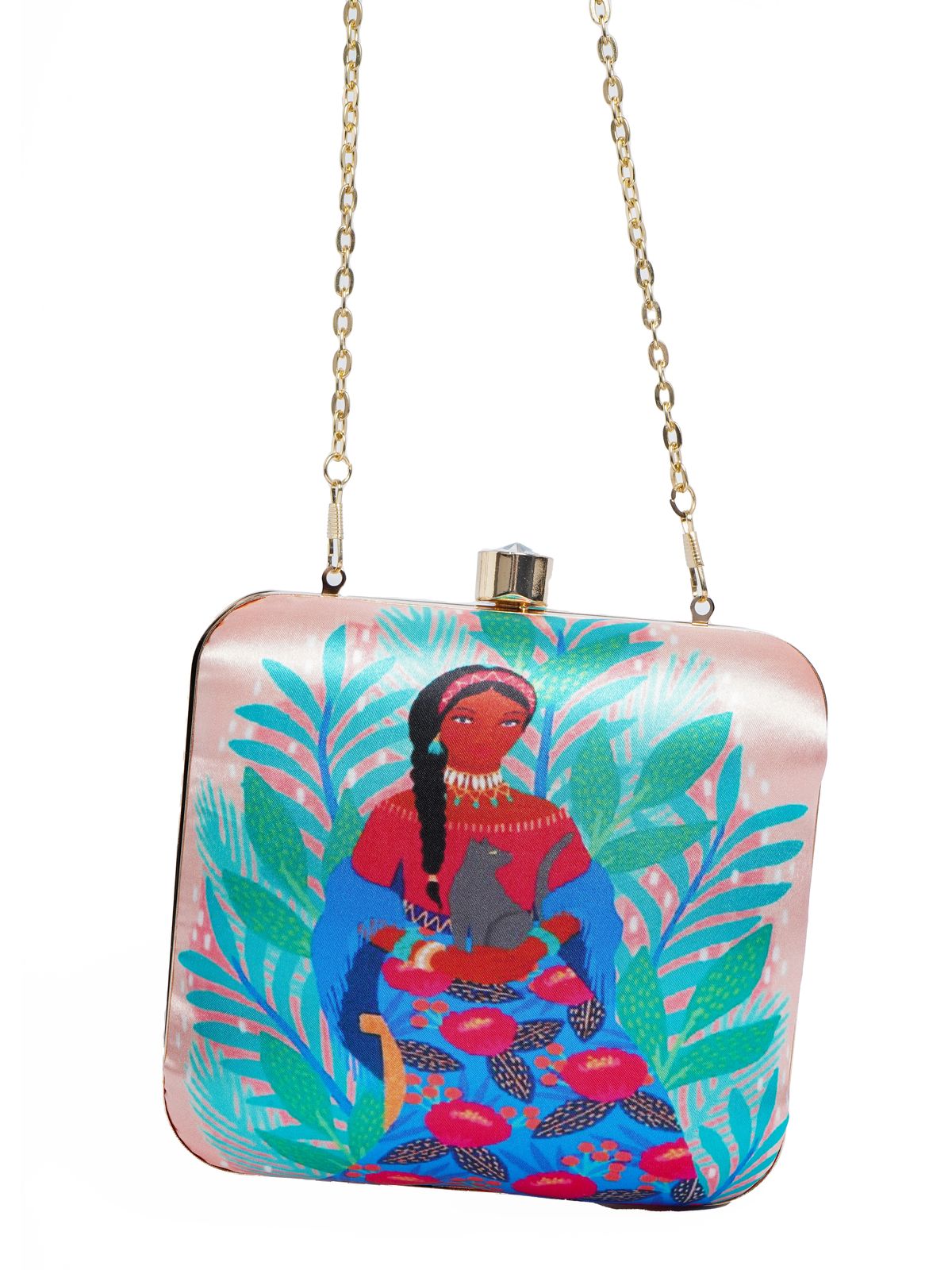 Swisni Printed Clutches - SWIS-2099 - Detail View 2