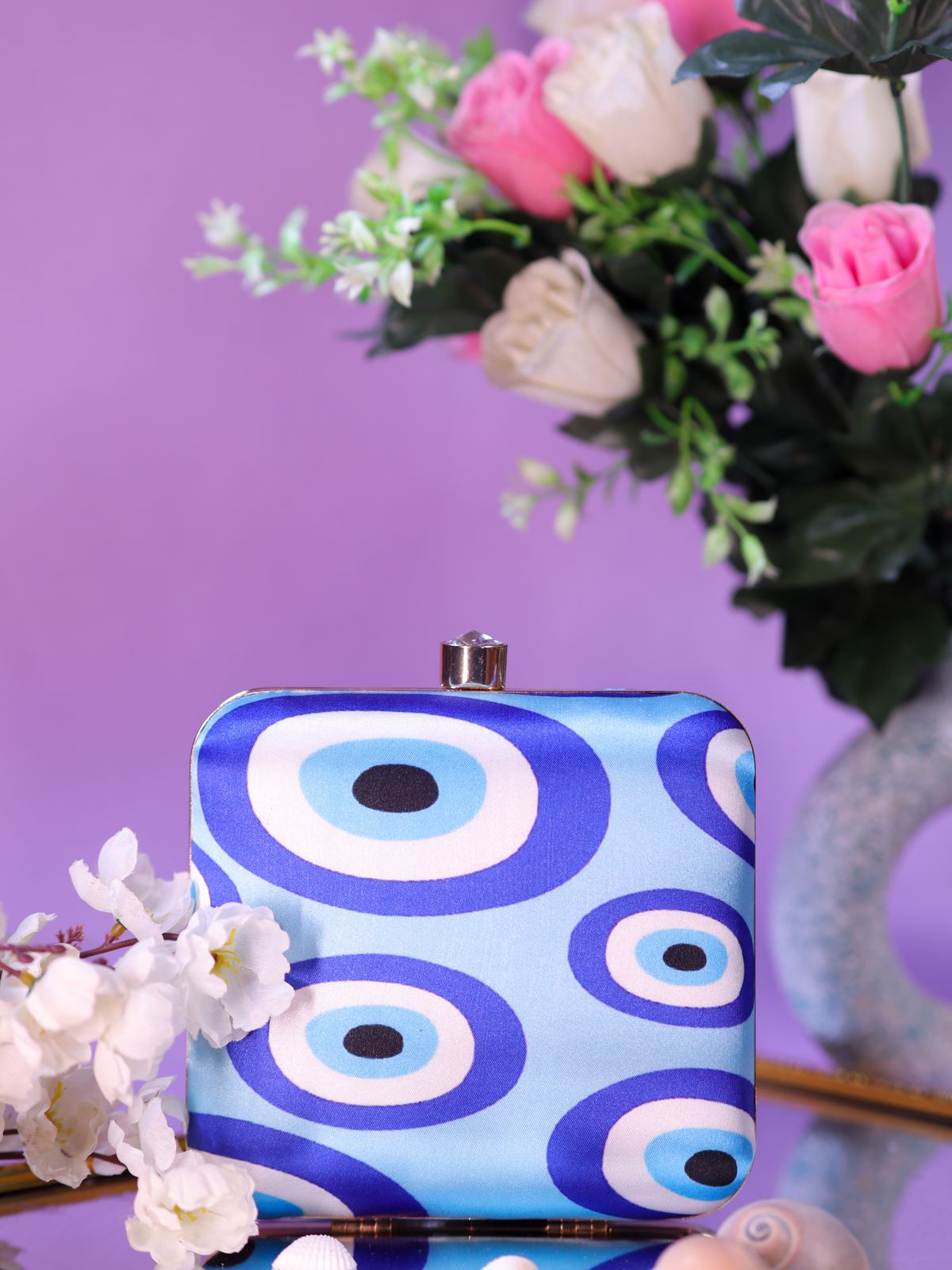 Swisni Printed Clutches - SWIS-2100 - Creative View