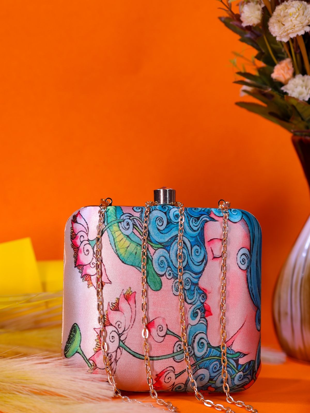 Swisni Printed Clutches - SWIS-2101 - Creative View