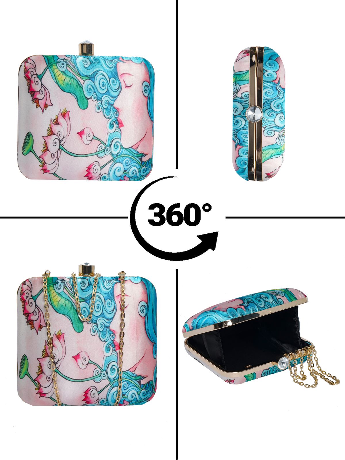 Swisni Printed Clutches - SWIS-2101 - Detail View 14