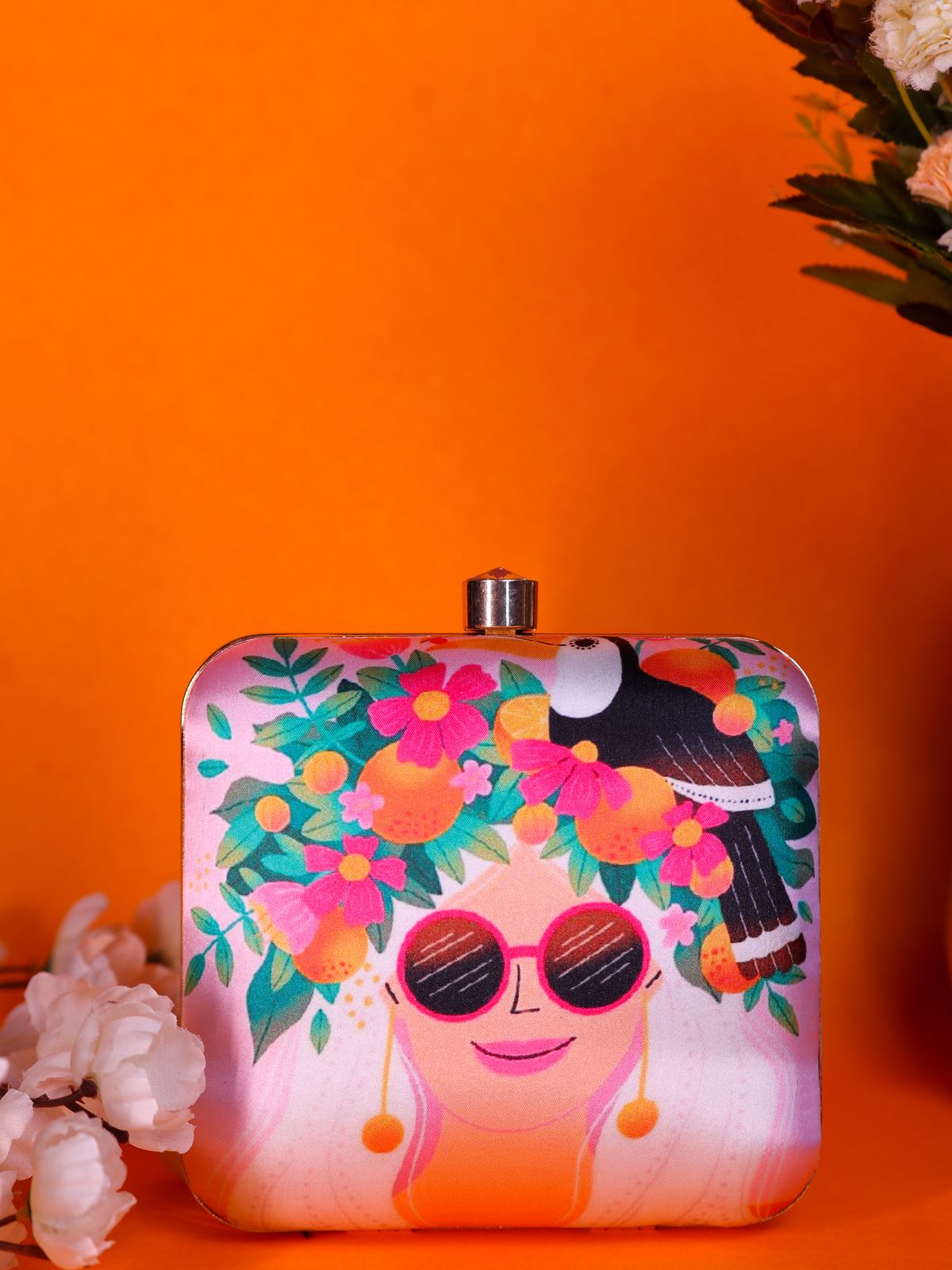 Swisni Printed Clutches - SWIS-2103 - Creative View