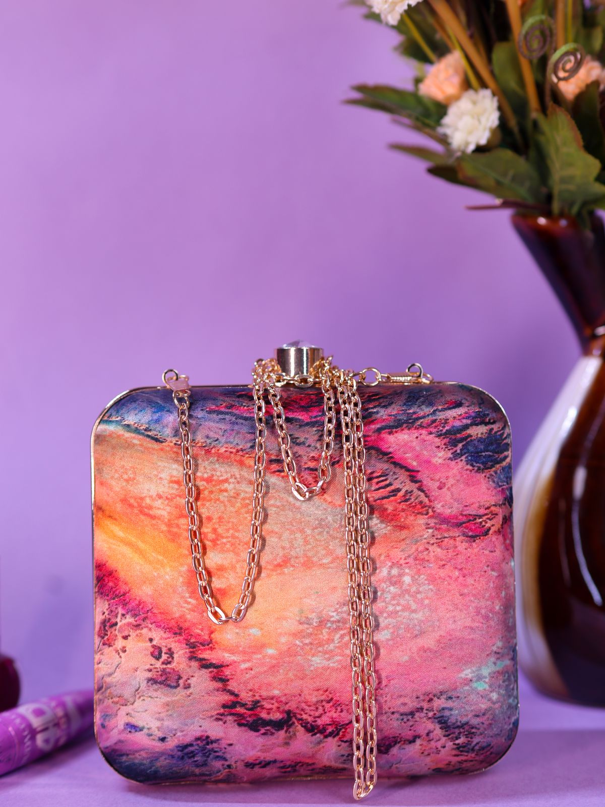 Swisni Printed Clutches - SWIS-2104 - Creative View