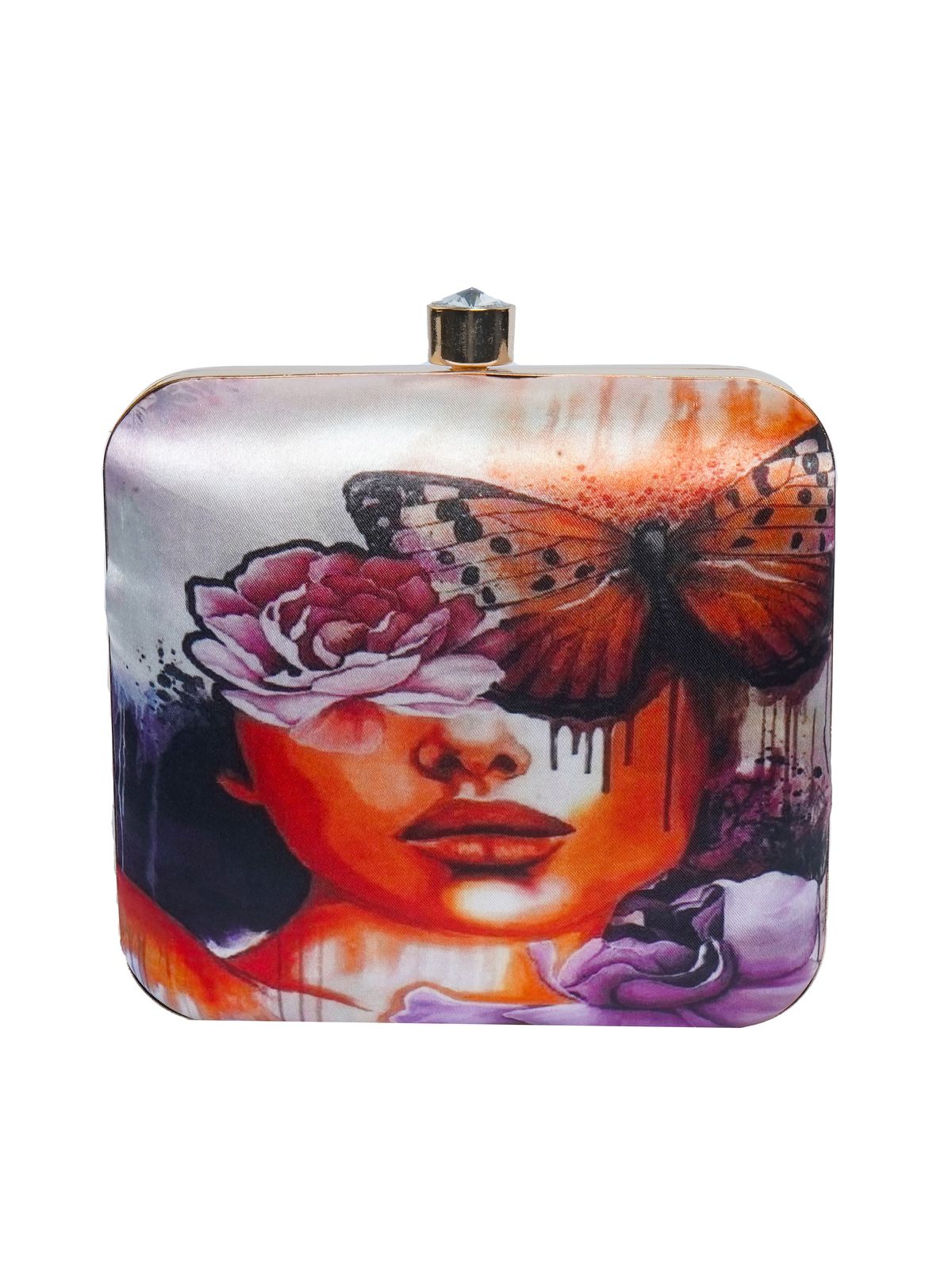 Swisni Printed Clutches - SWIS-2105 - Detail View 2