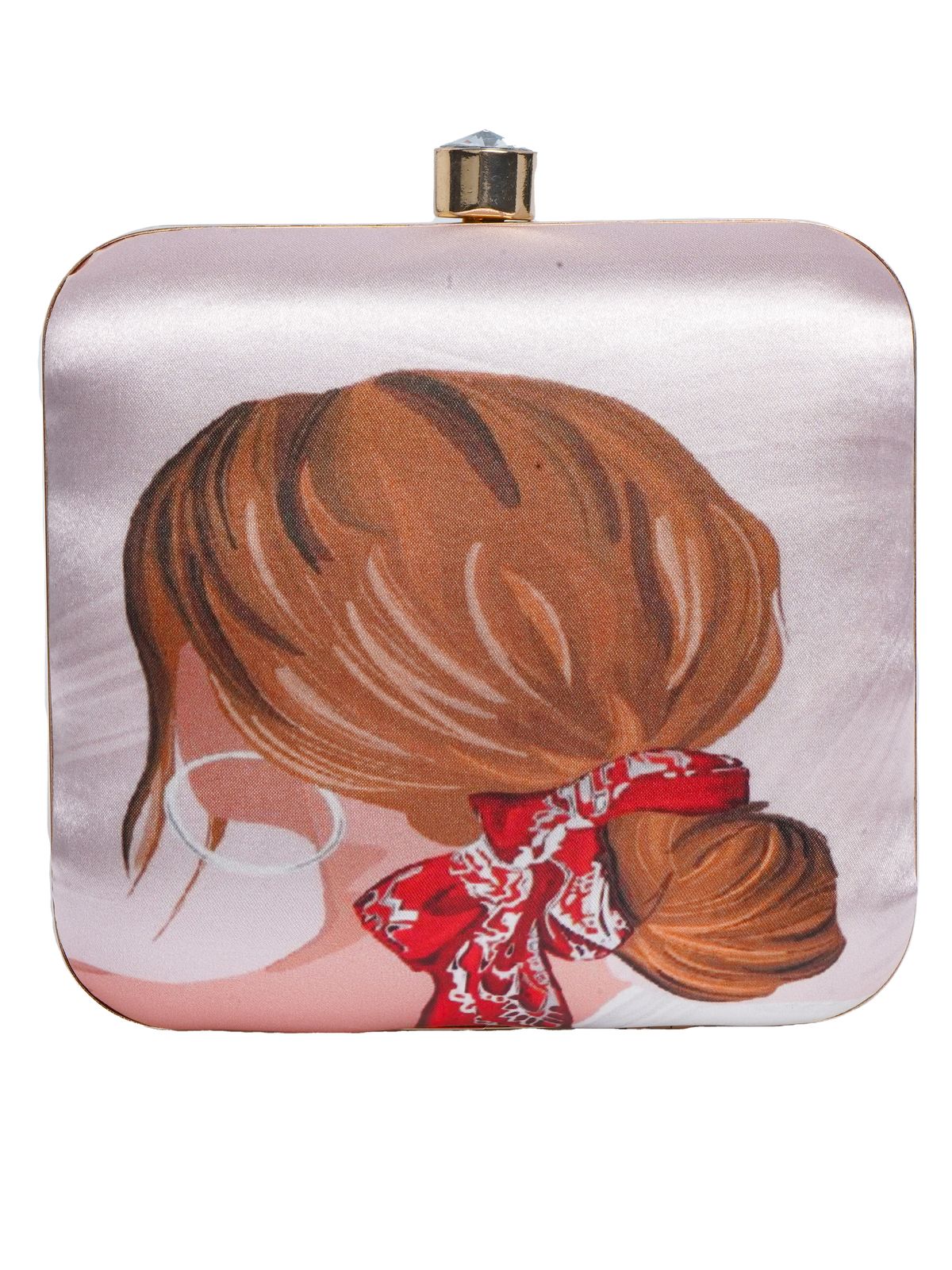 Swisni Printed Clutches - SWIS-2106 - Detail View 2
