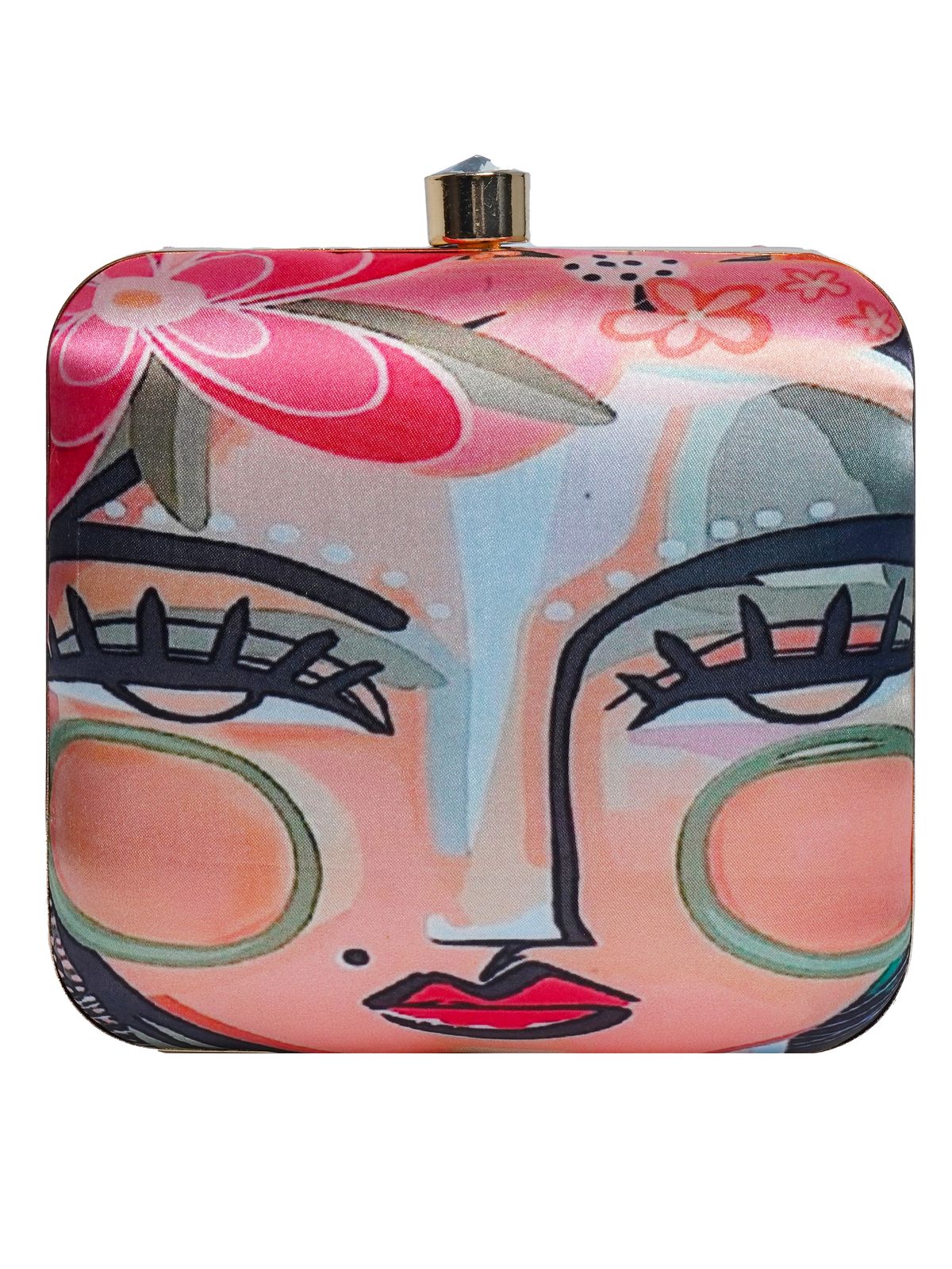 Swisni Printed Clutches - SWIS-2107 - Detail View 2