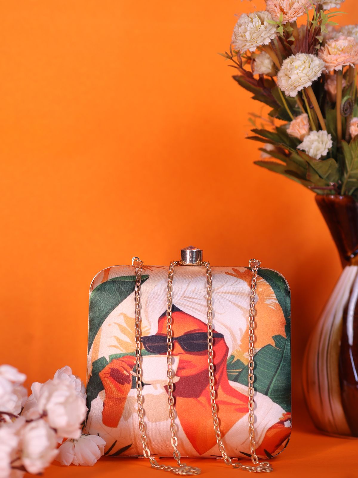Swisni Printed Clutches - SWIS-2109 - Creative View