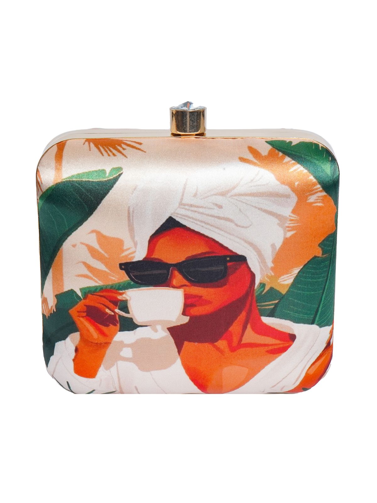 Swisni Printed Clutches - SWIS-2109 - Detail View 3