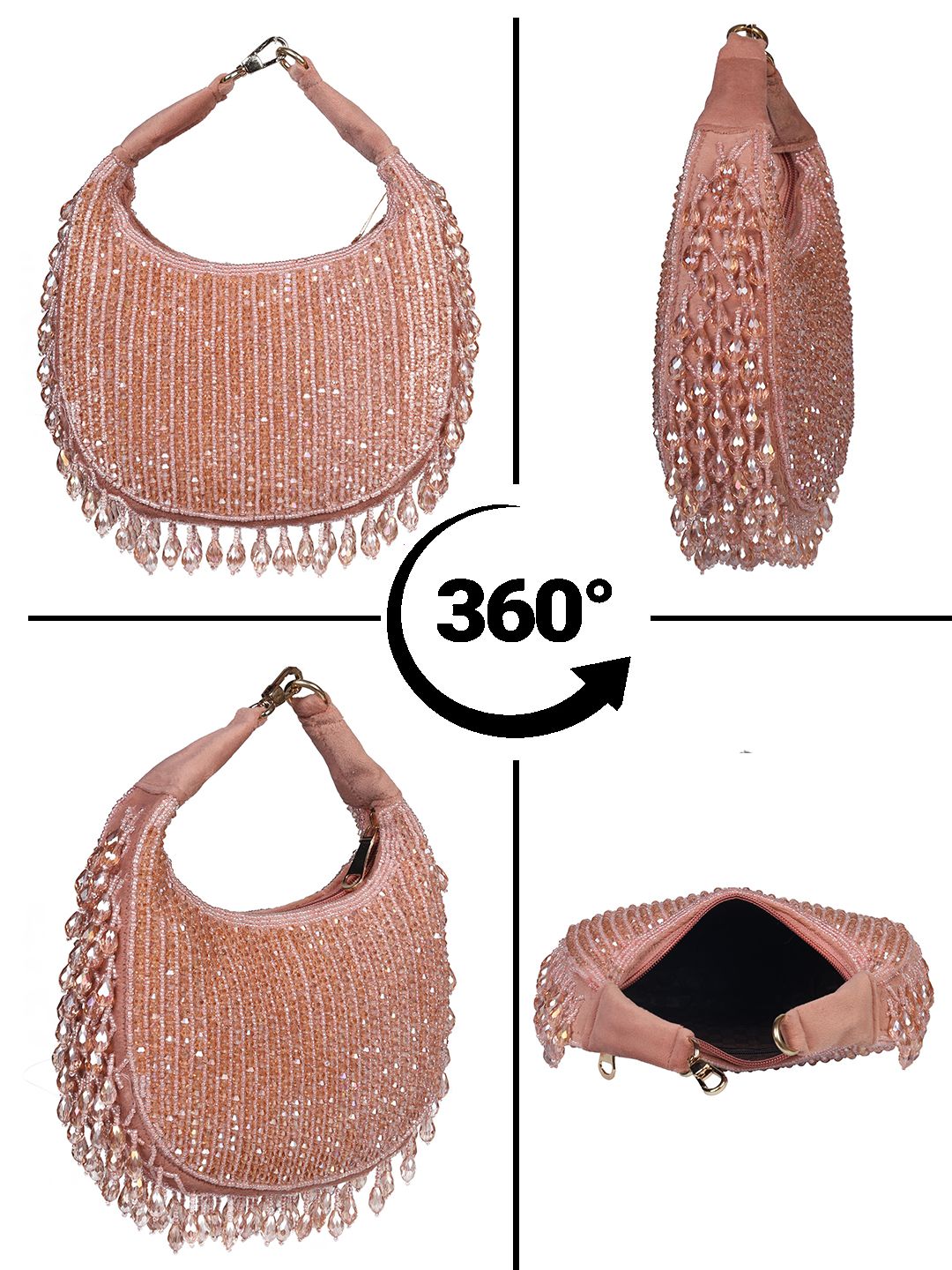 Swisni Moon Clutch - SWIS-2146 - Detail View 2