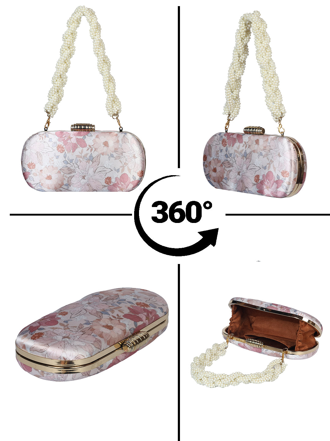 Swisni Printed Clutches - SWIS-2258 - Detail View 2
