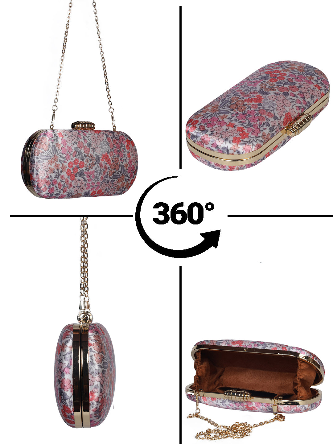 Swisni Printed Clutches - SWIS-2262 - Detail View 2
