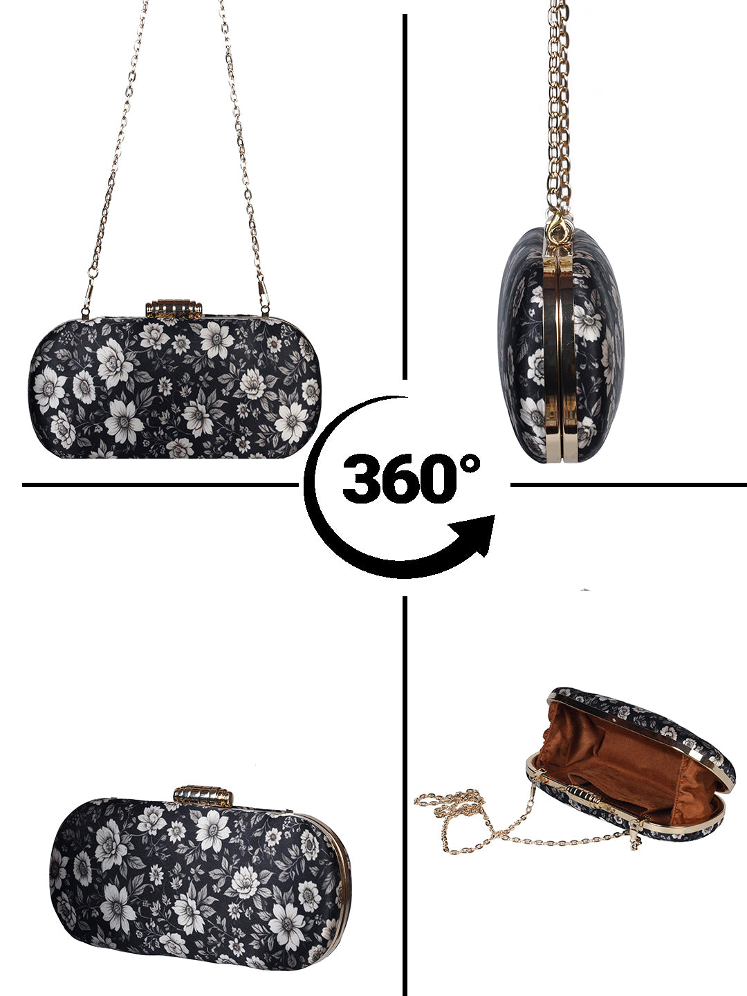 Swisni Printed Clutches - SWIS-2263 - Detail View 2