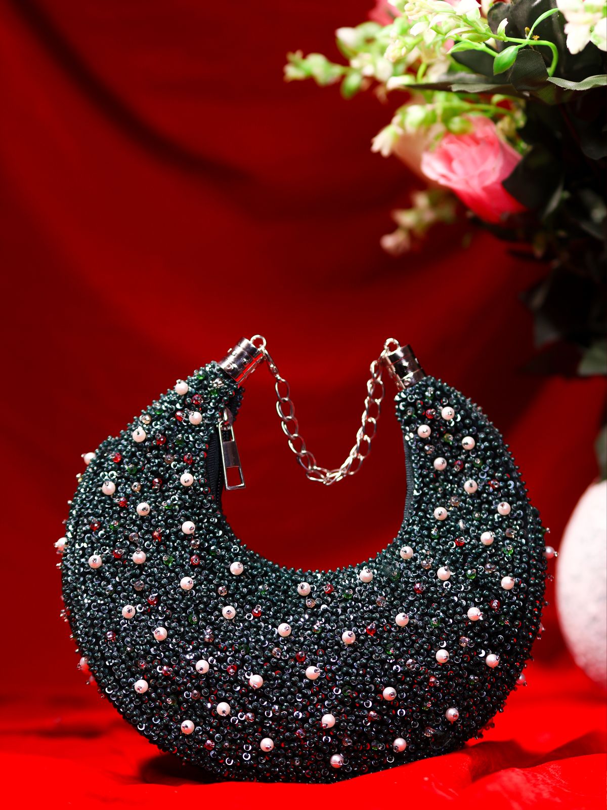 Swisni Moon Clutch - SWIS-2309 - Detail View 9