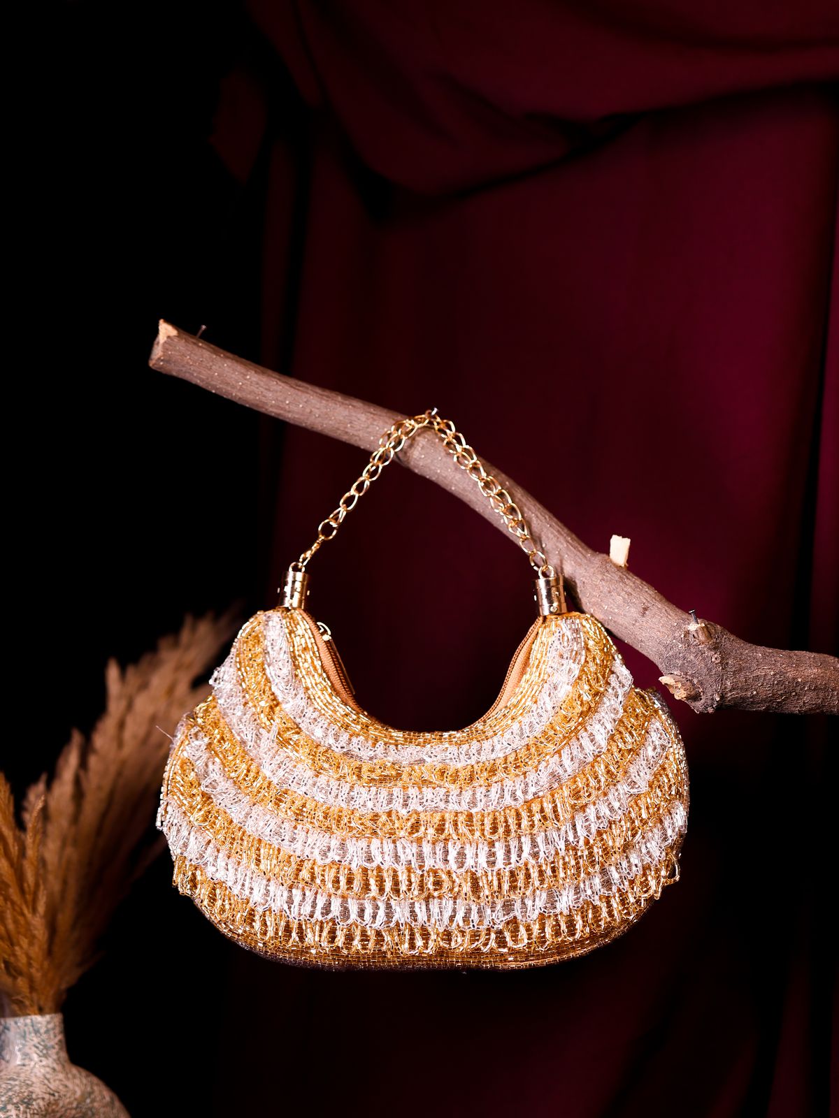 Swisni Moon Clutch - SWIS-2434 - Detail View 8