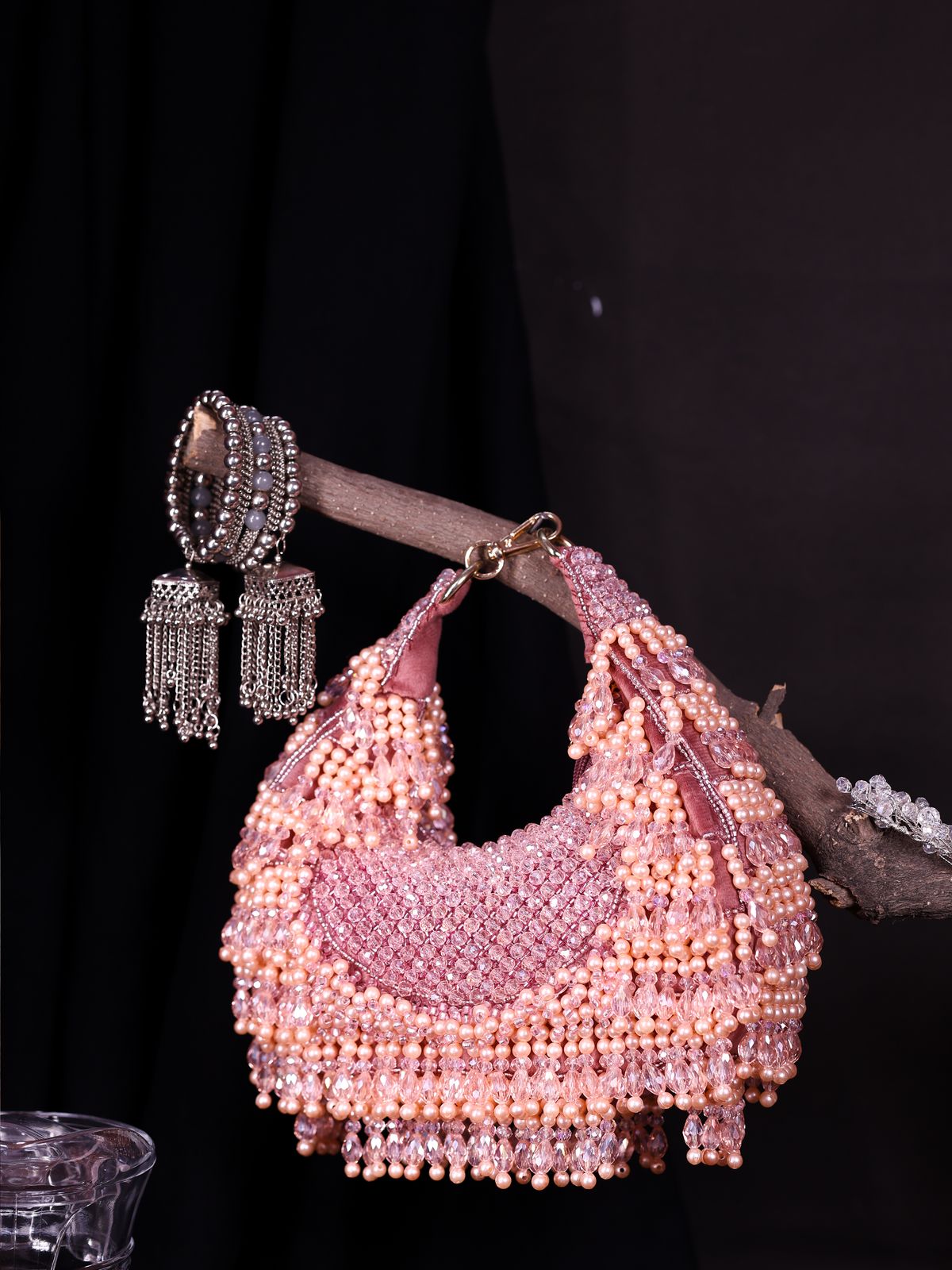 Swisni Moon Clutch - SWIS-2445 - Detail View 3
