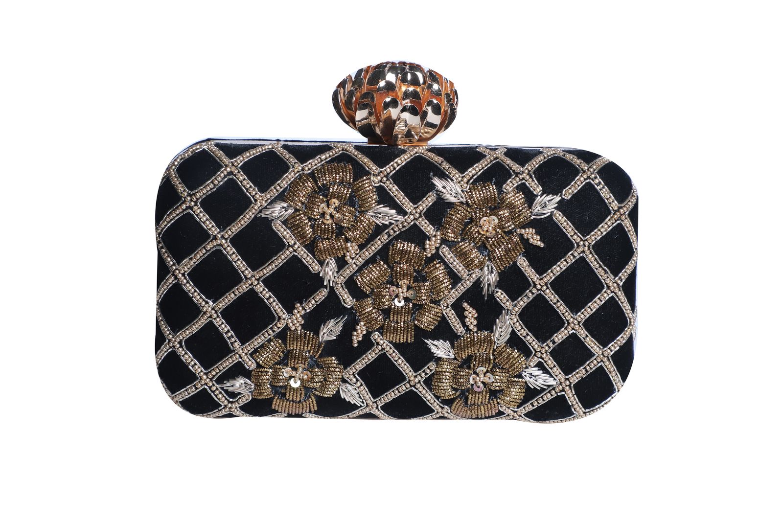 Swisni Embroidered Clutches - SWIS-294 - Creative View